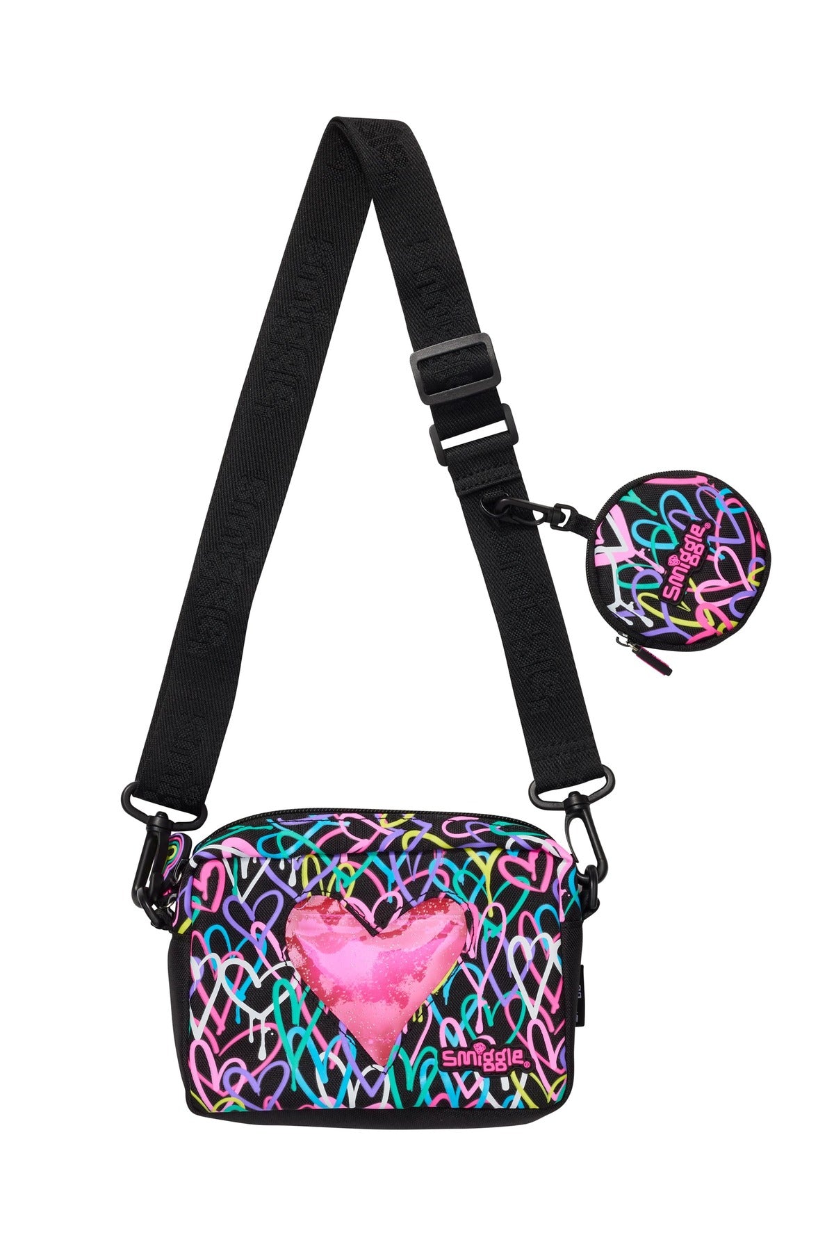 SMIGGLE - I Heart Shoulder Bag and Wallet