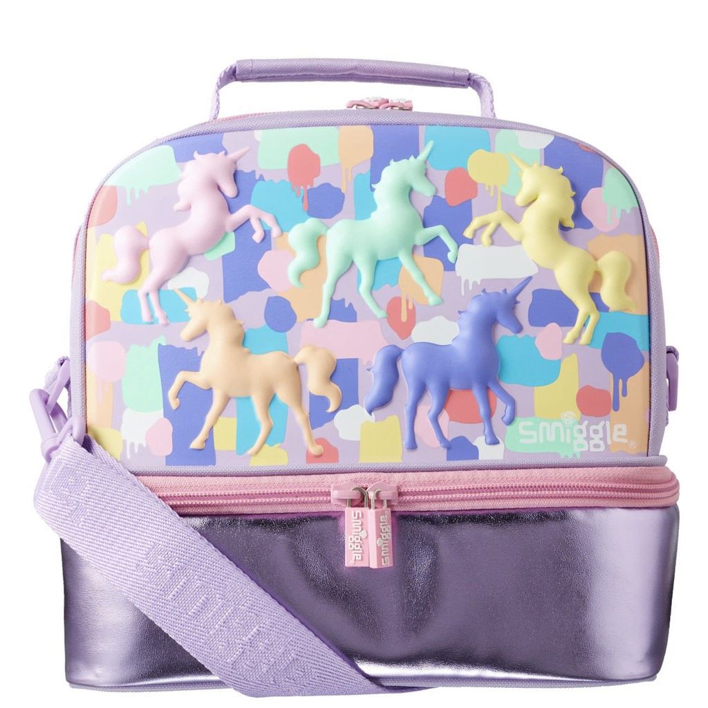 Smiggle - Illusion Unicorn Lunch Box