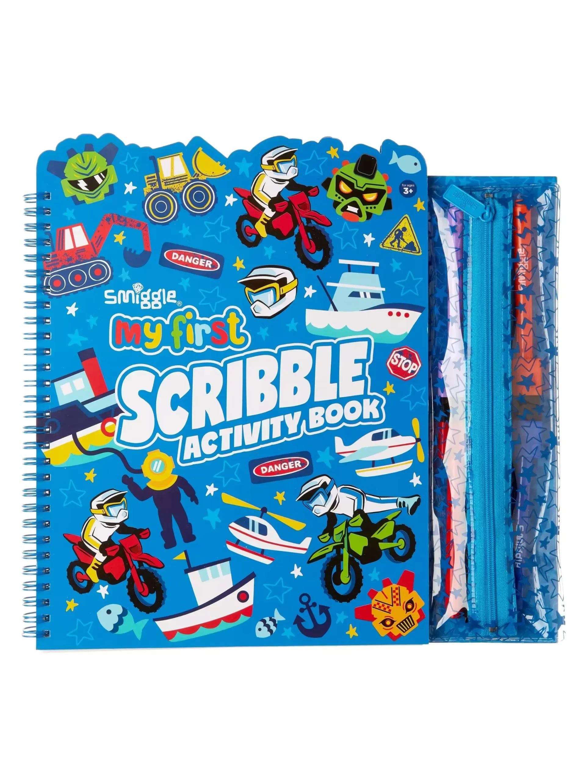 Smiggle - My First English Scribbling Activity Book