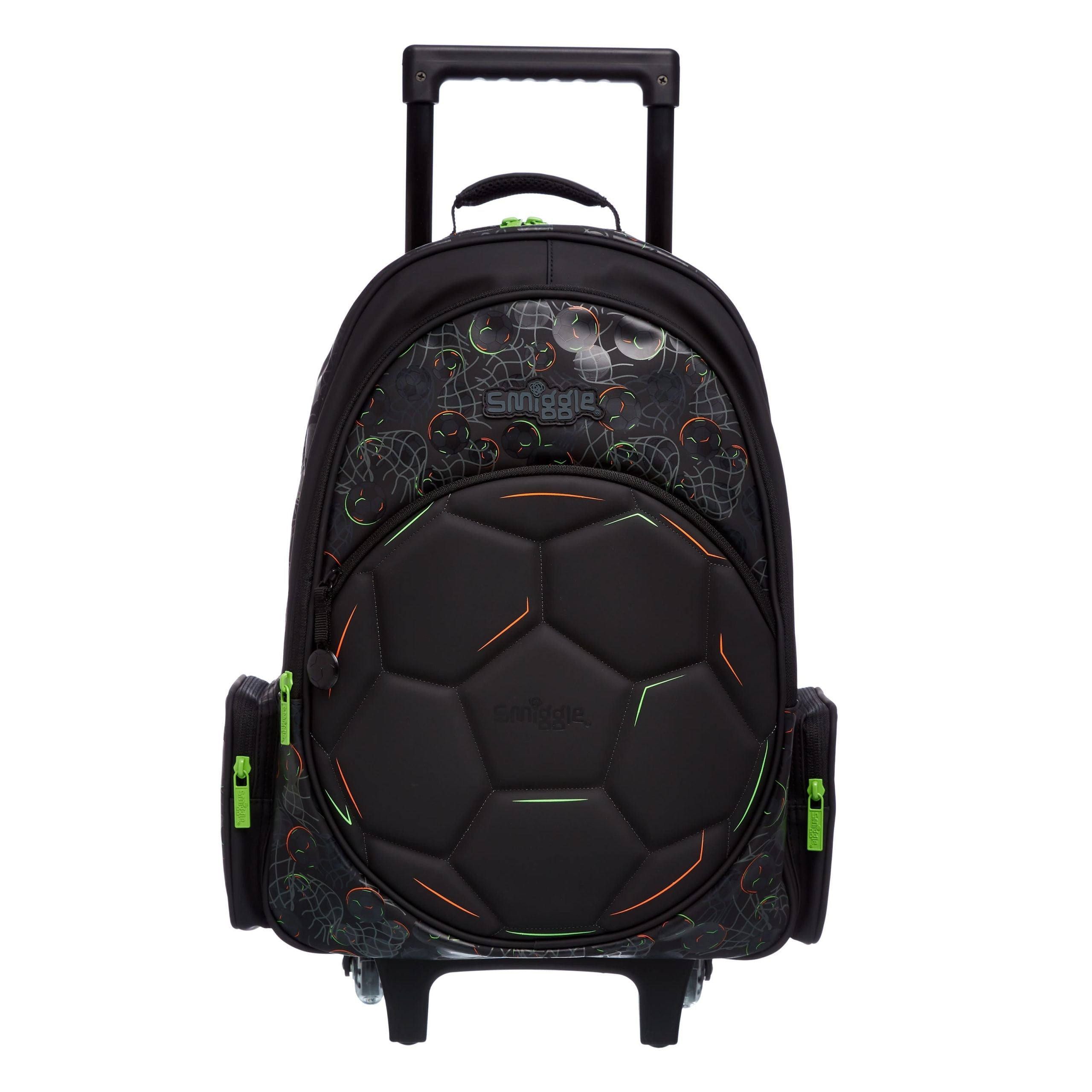 Smiggle - Lighted Wheeled Kick Stroller Backpack
