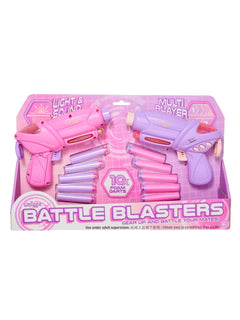 Smiggle - Light-Up & Sound 2-Pack Dart Blaster Toy Gun Set
