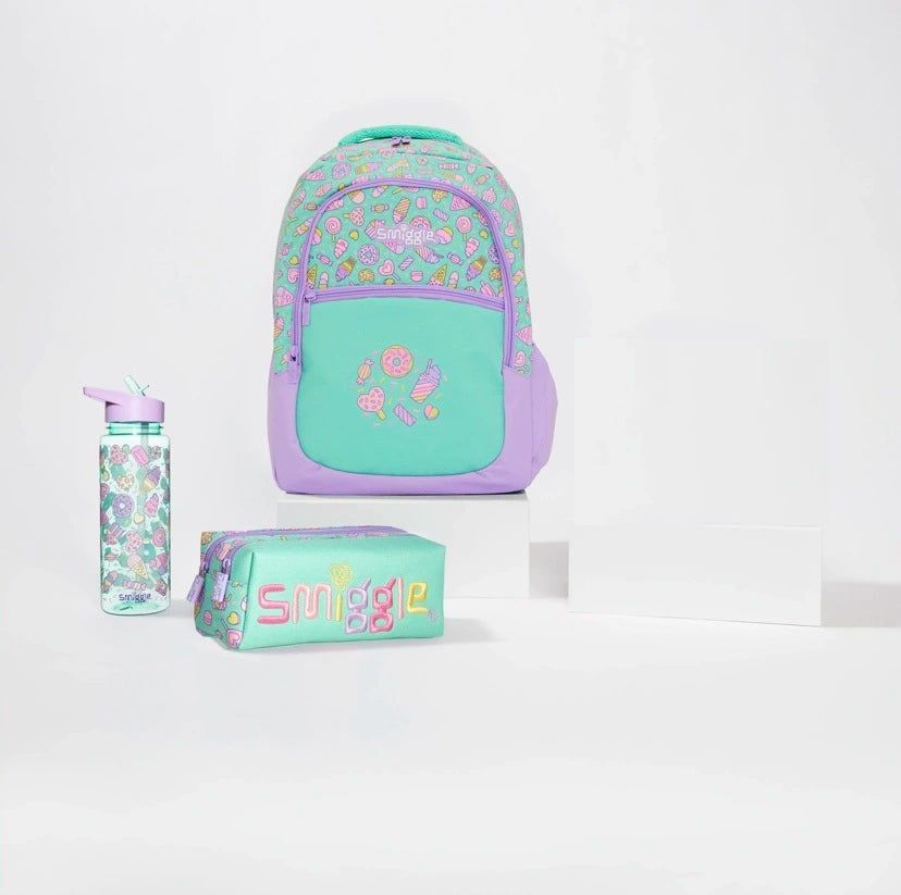 Smiggle - Jump 3-Piece School Bag Set