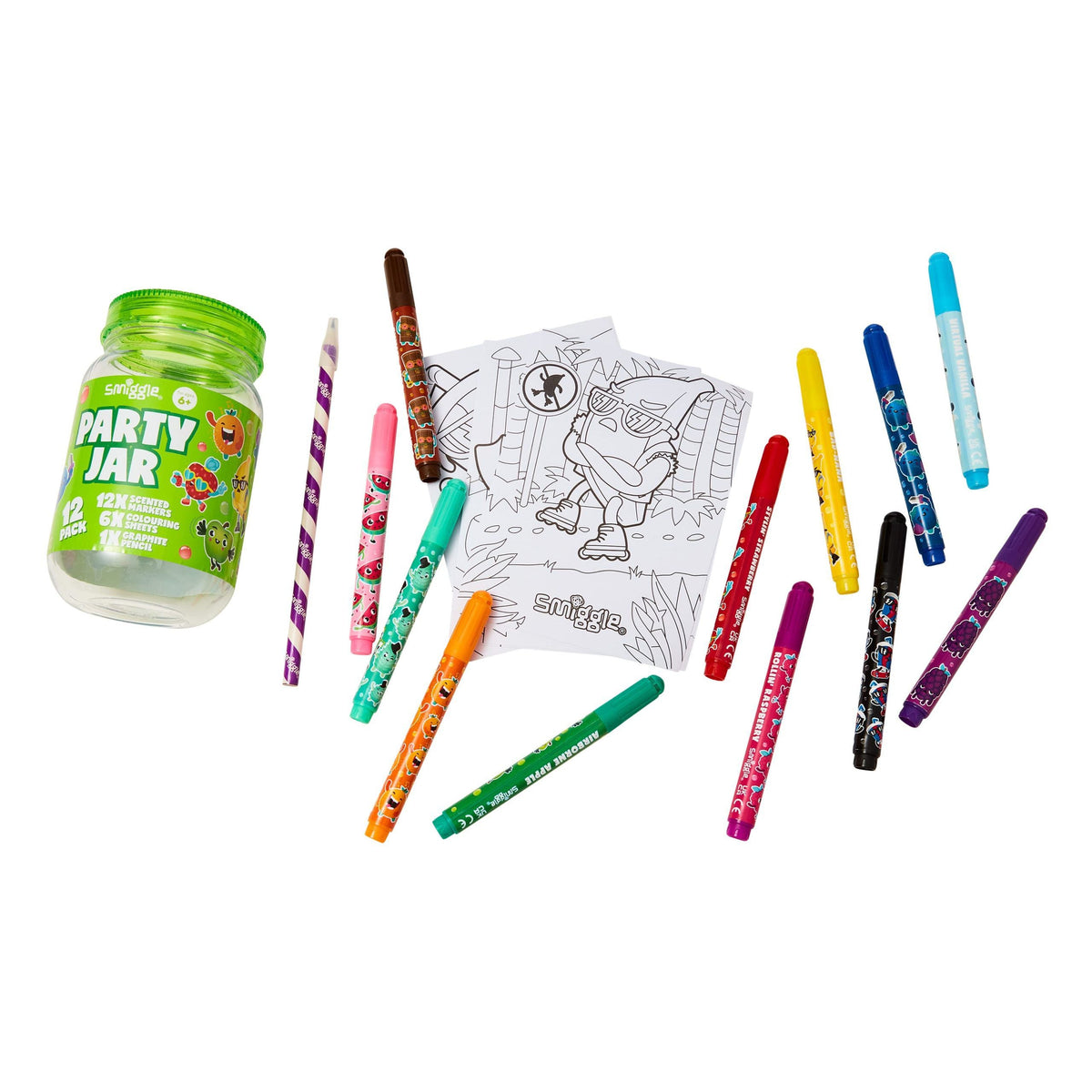 Smiggle - Junior Party Colour Art Jar