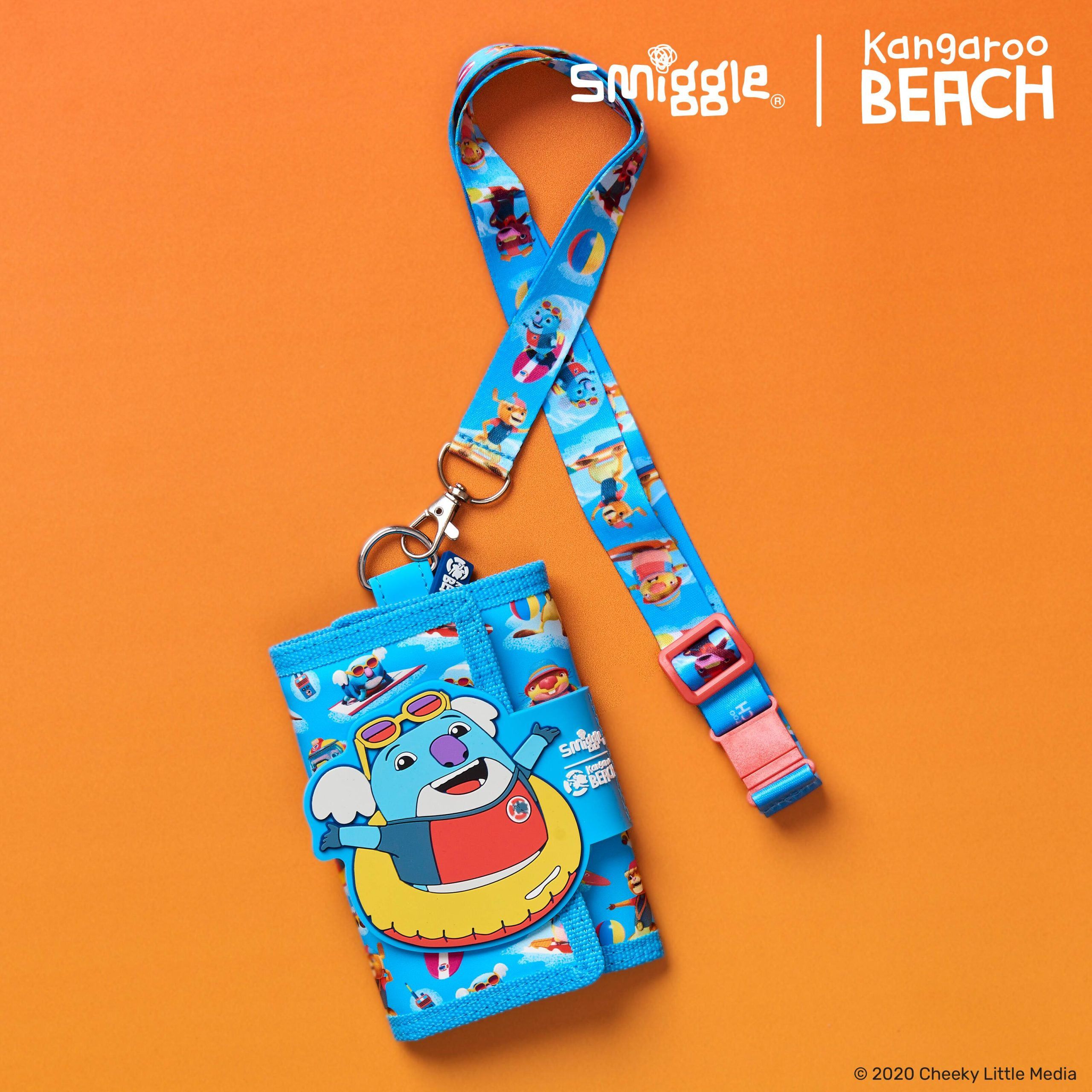 Smiggle - Kangaroo Beach Kids Wallet
