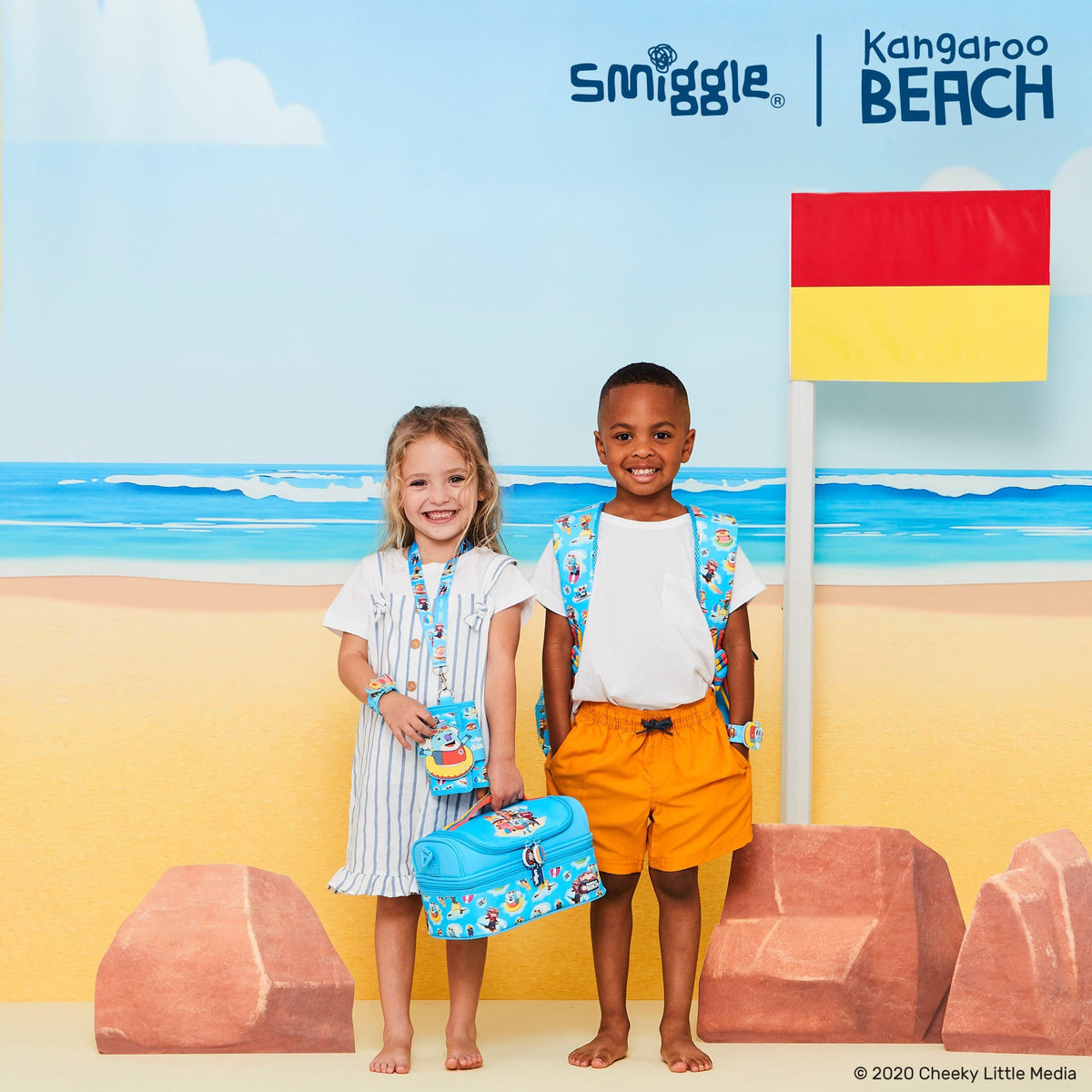 Smiggle - Kangaroo Beach Kids Wallet