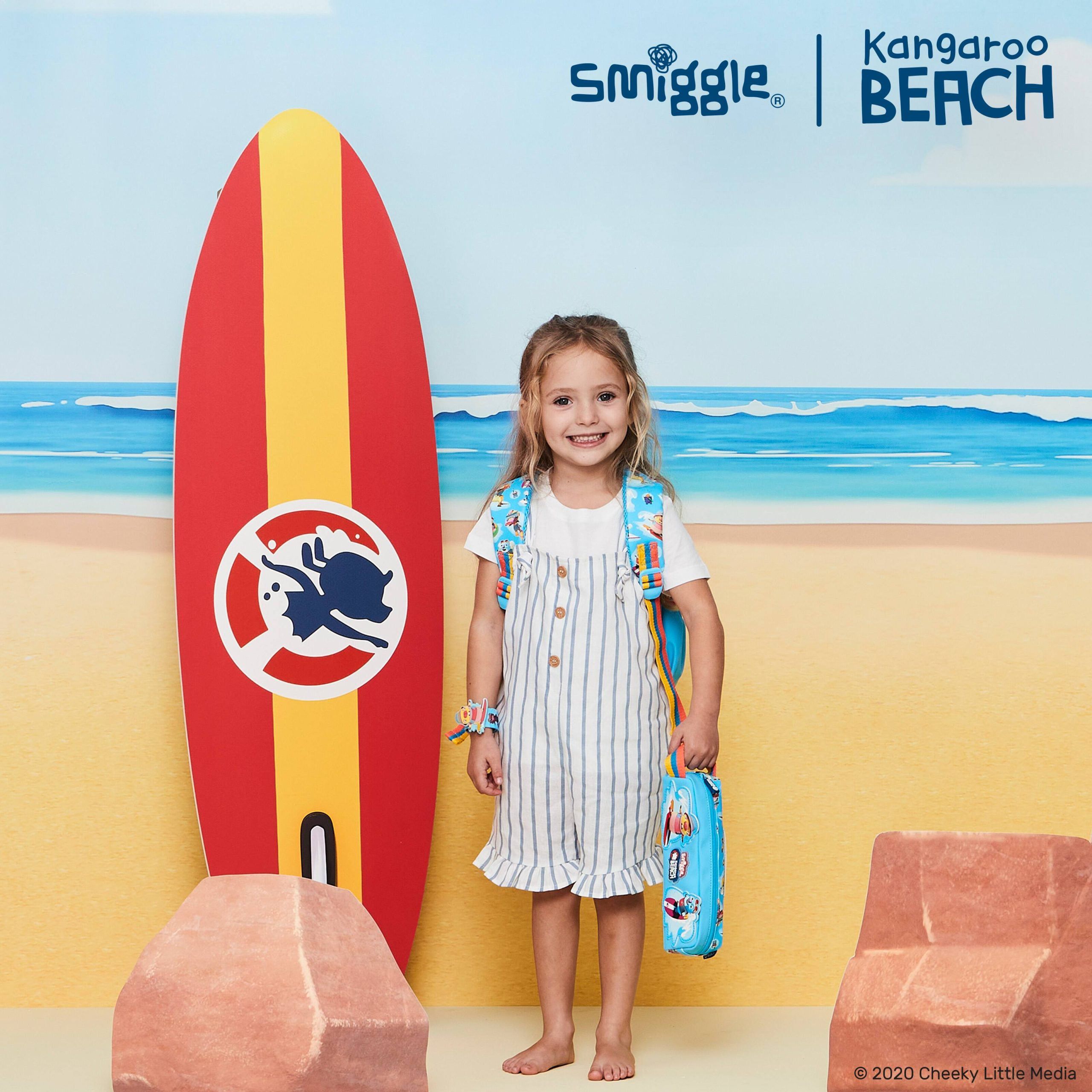 Smiggle - Kangaroo Beach Pencil Case