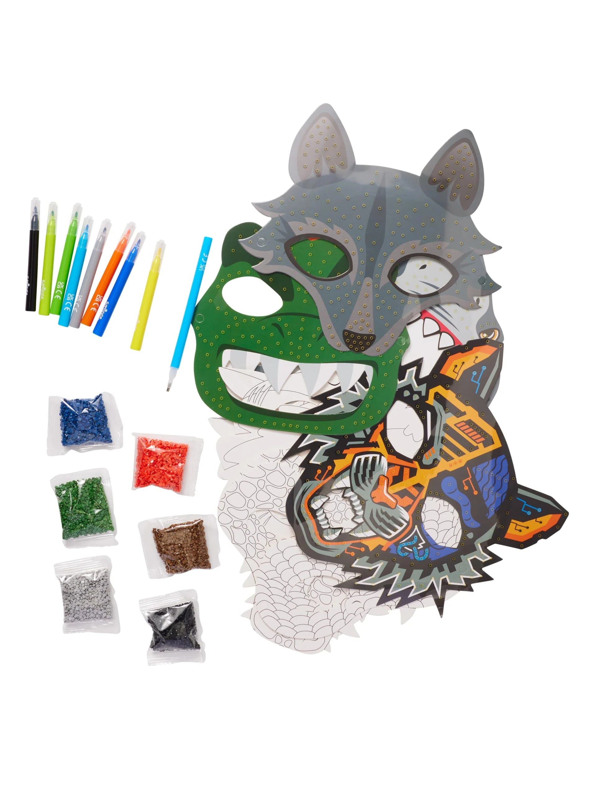 Smiggle - DIY Fun Character Mask Kit