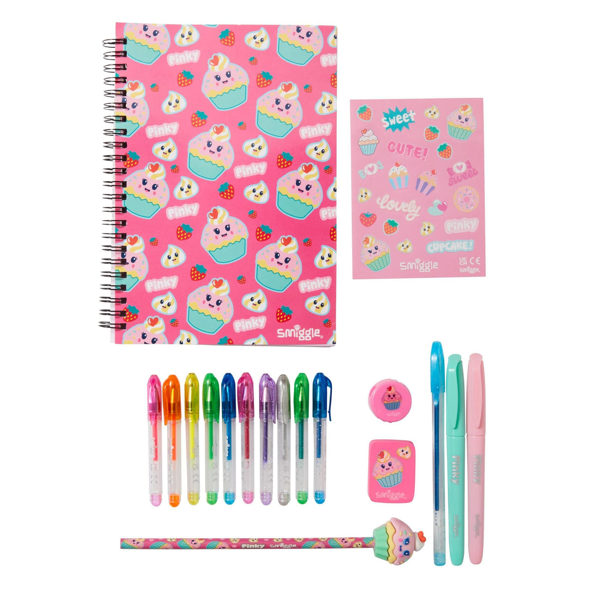 Smiggle - Scented A5 Notebook and Stationery Set