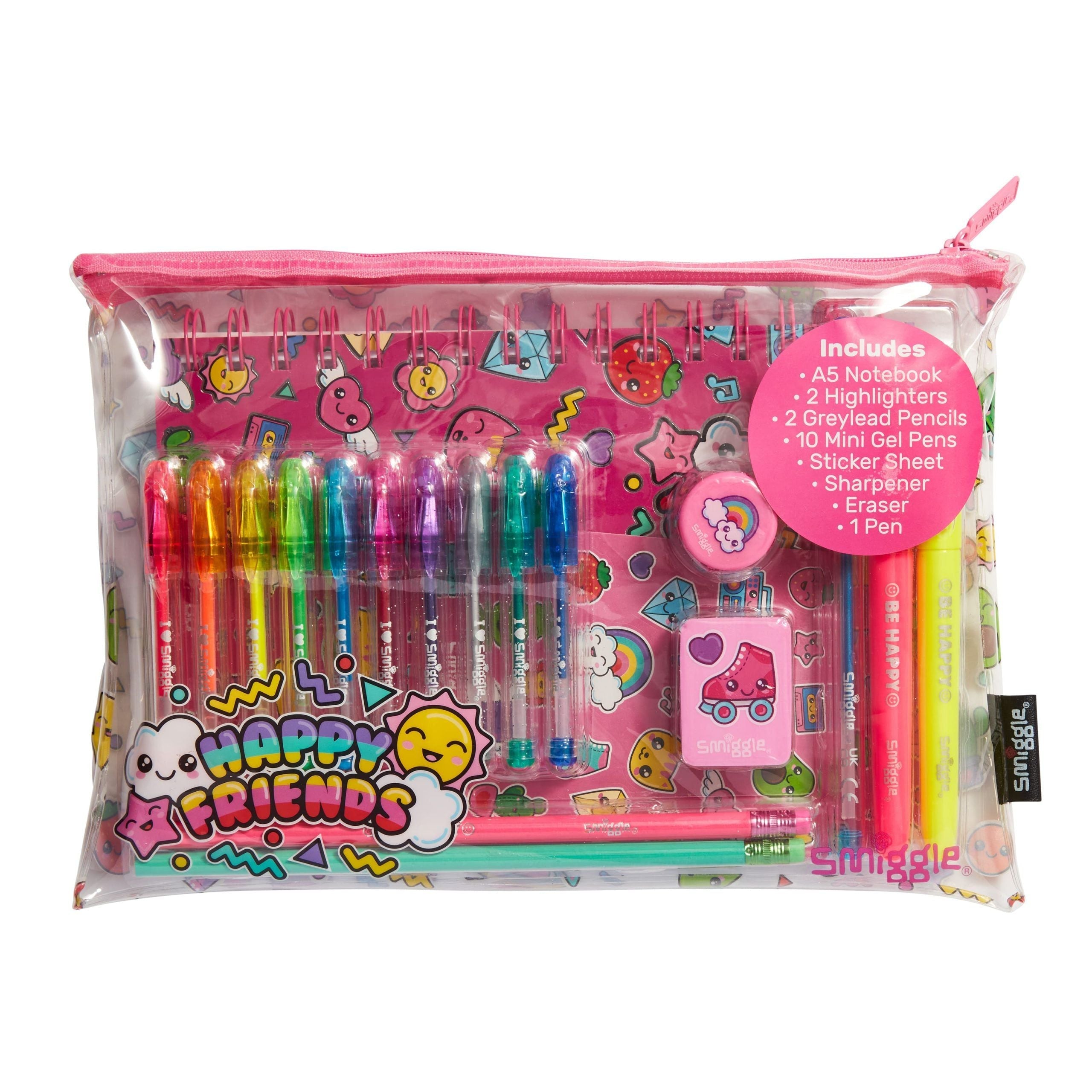 Smiggle - Scented A5 Notebook and Stationery Set