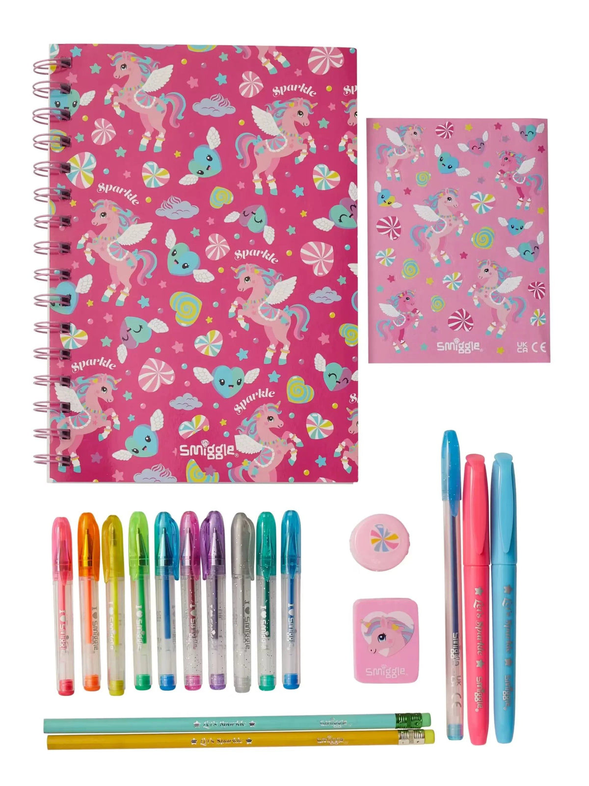 Smiggle - Scented A5 Notebook and Stationery Set
