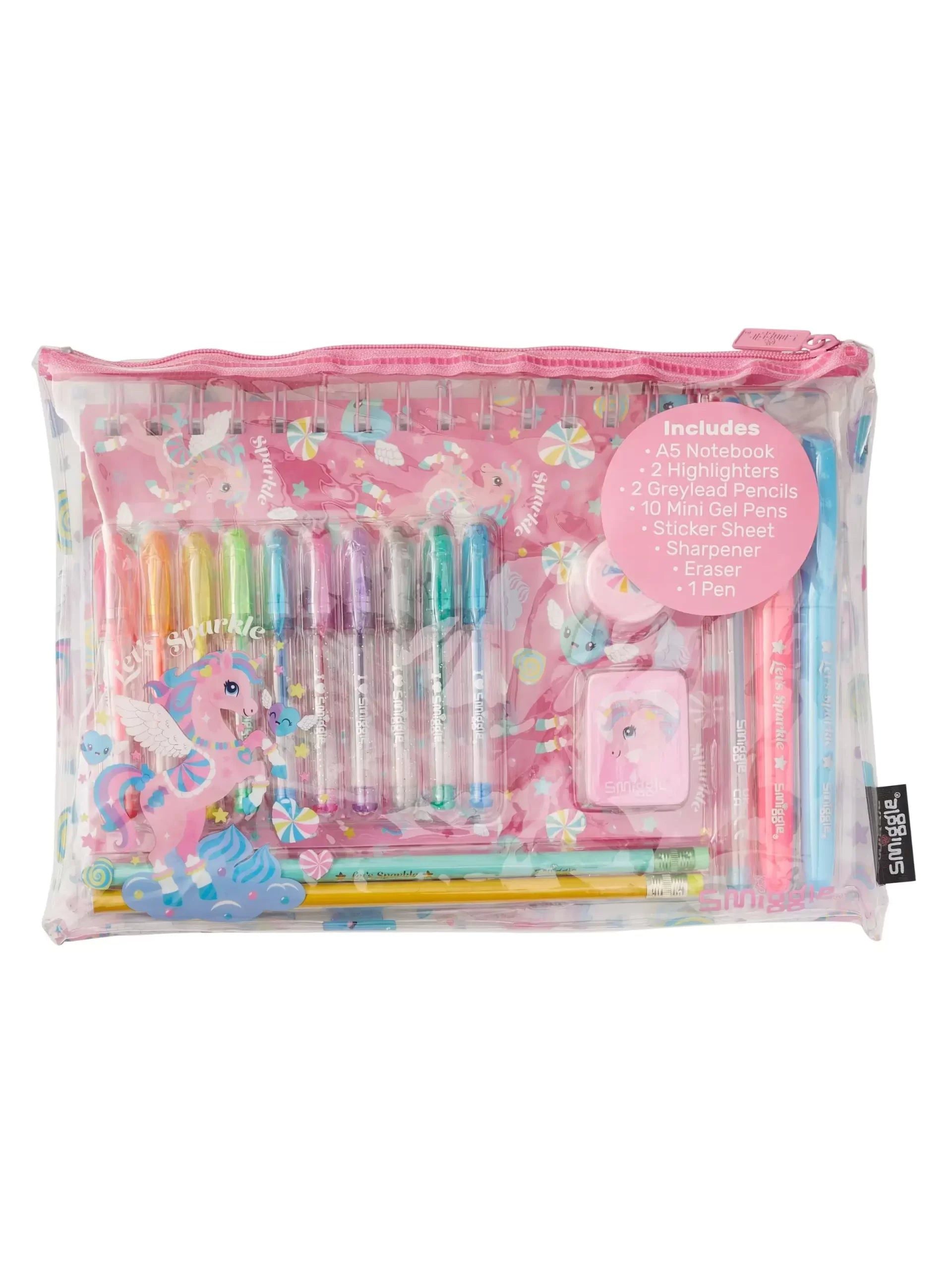 Smiggle - Scented A5 Notebook and Stationery Set
