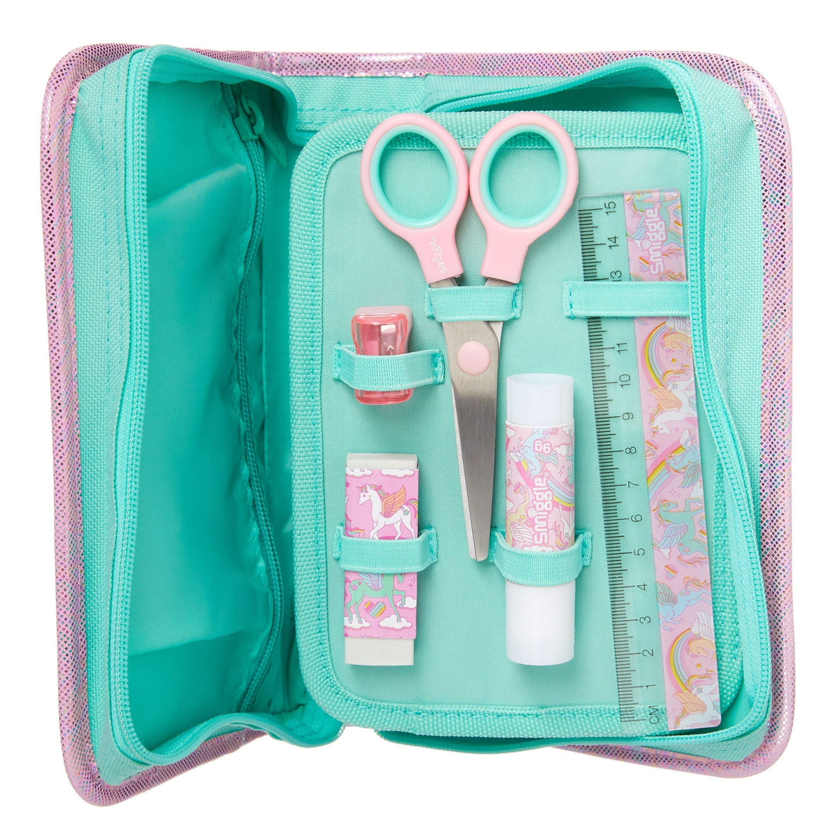 Smiggle - Lets Go! DIY Crayon Box and Stationery Set