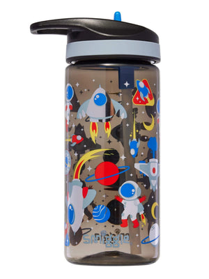 Smiggle - Let's Play 440 ML BPA-Free Straw Water Bottle