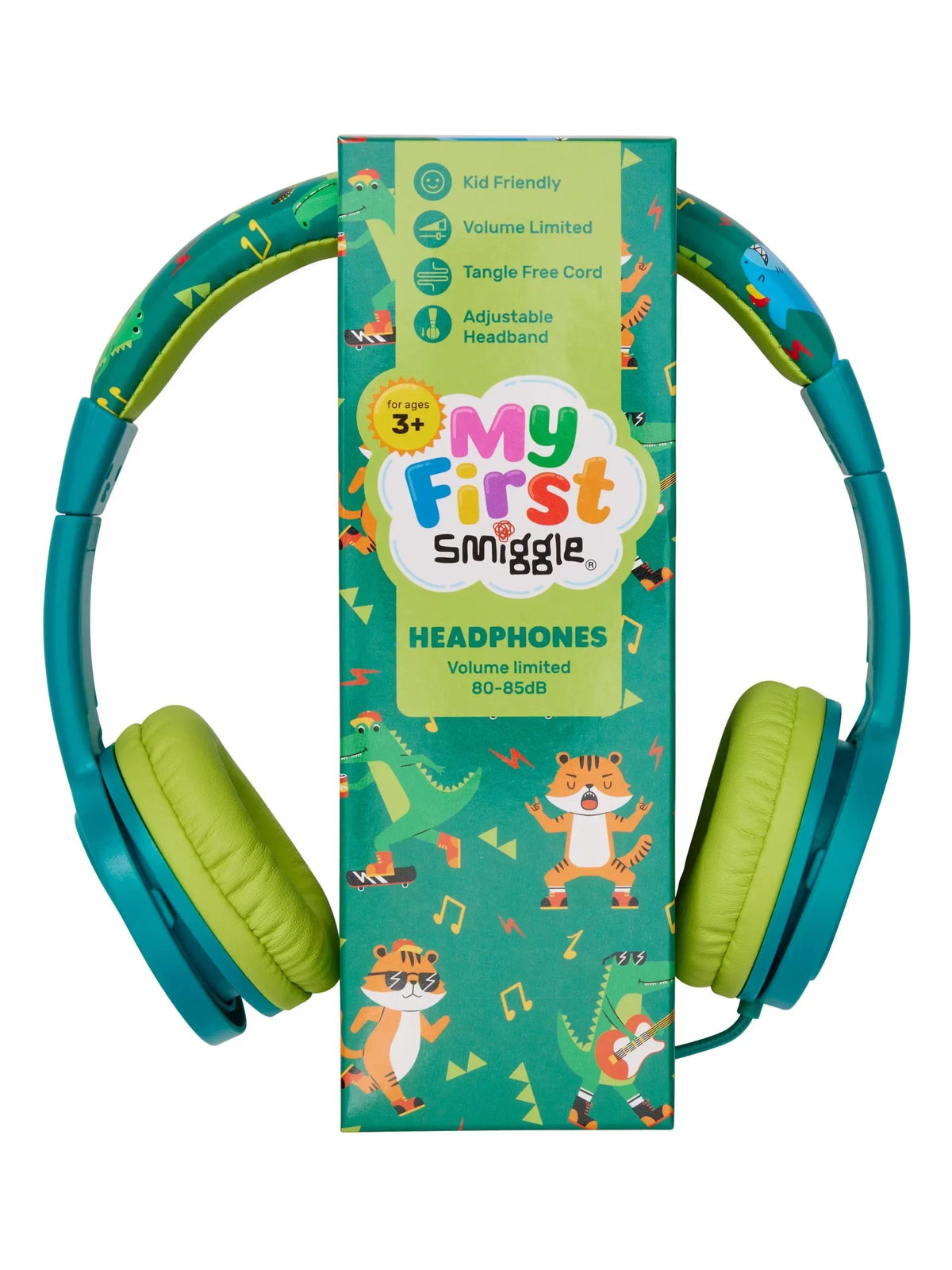 Smiggle - Lets Play Junior Wild Forest Over-Ear Headphones