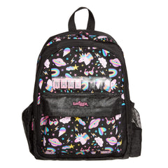 Smiggle - Lil' Mates Id Junior Black Backpack