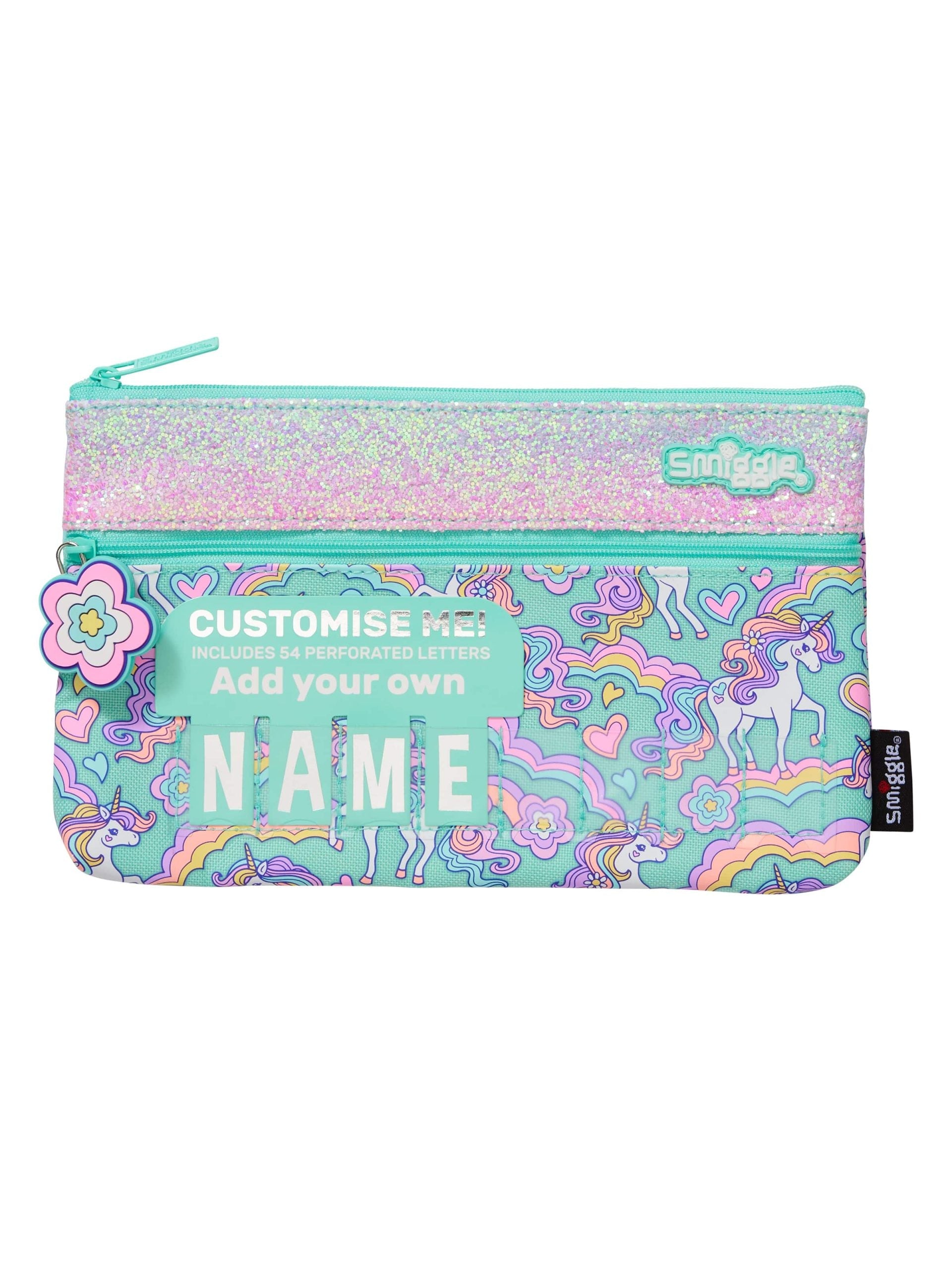 Smiggle - Limitless Classic Pencil Case with Name Plate
