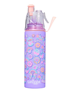 Smiggle - Limitless Water Spray 500ML Steel Water Bottle