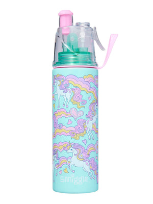 Smiggle - Limitless Water Spray 500ML Steel Water Bottle