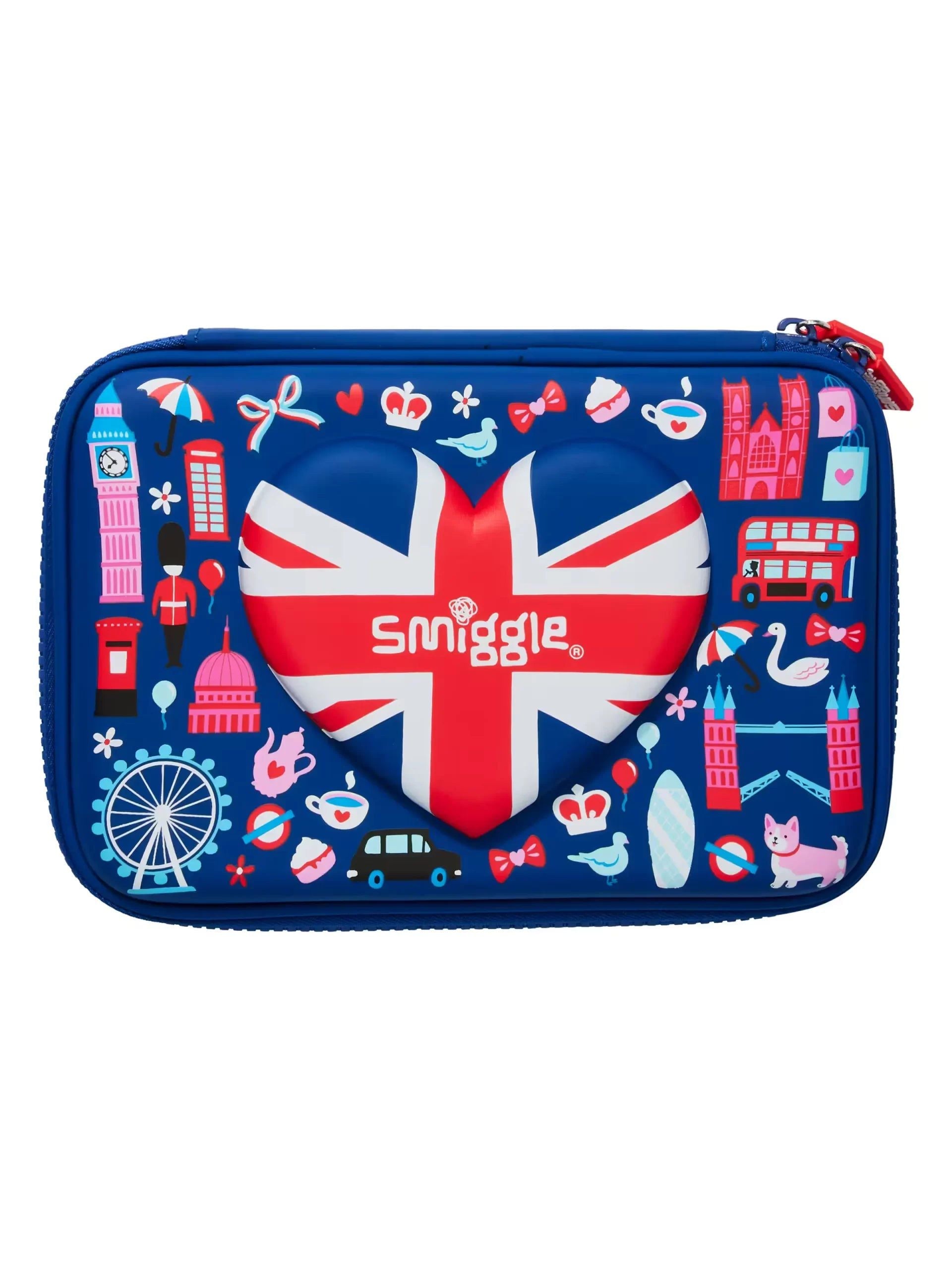 Smiggle - Little London Hardtop Pencil Case