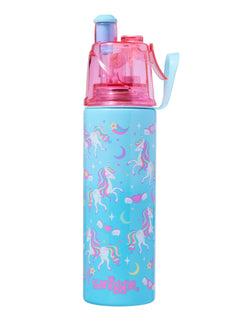 Smiggle - Livin Water Spray 500ML Steel Water Bottle