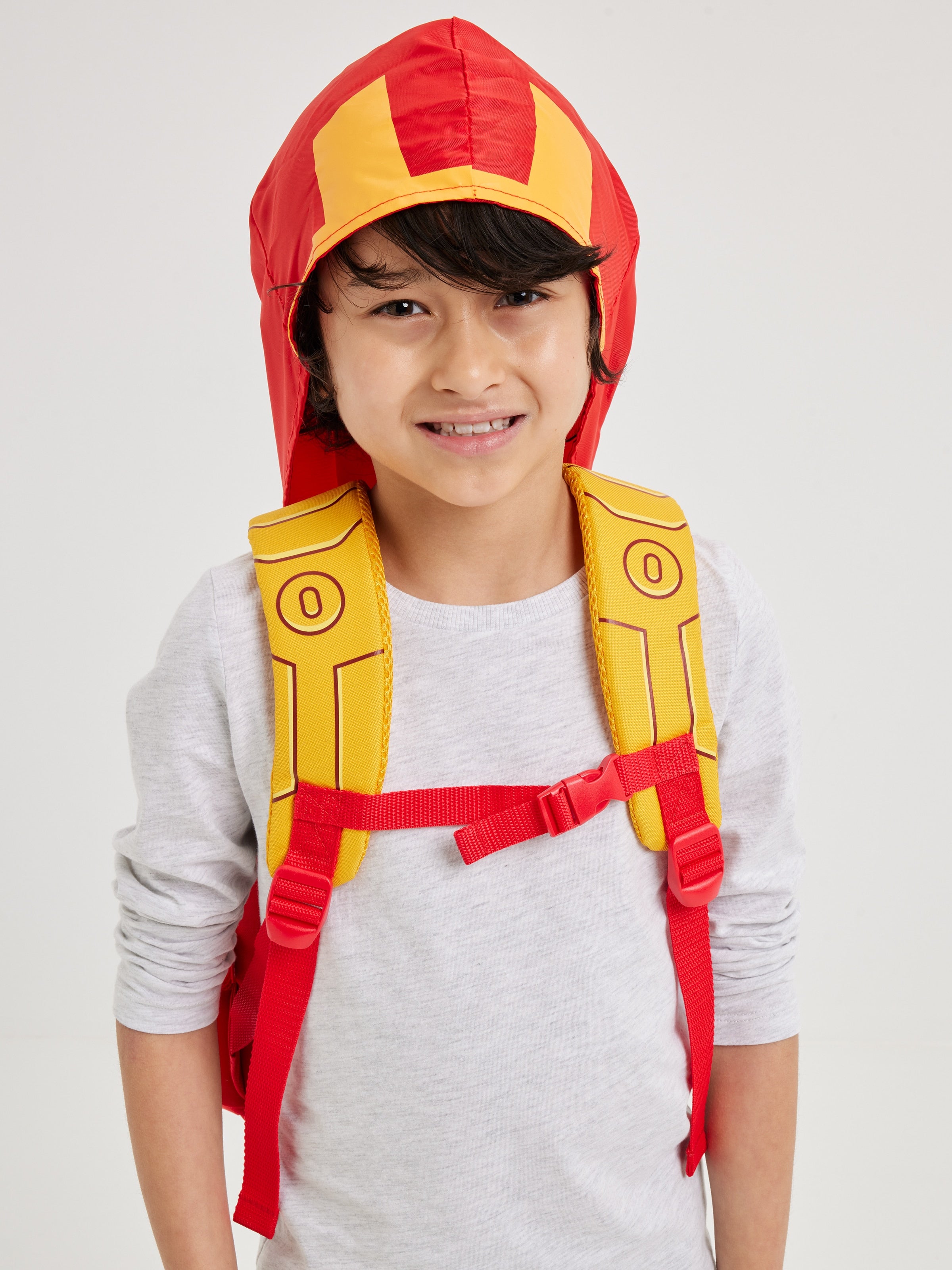 Smiggle - Marvel Iron Man Hooded Kindergarten Backpack
