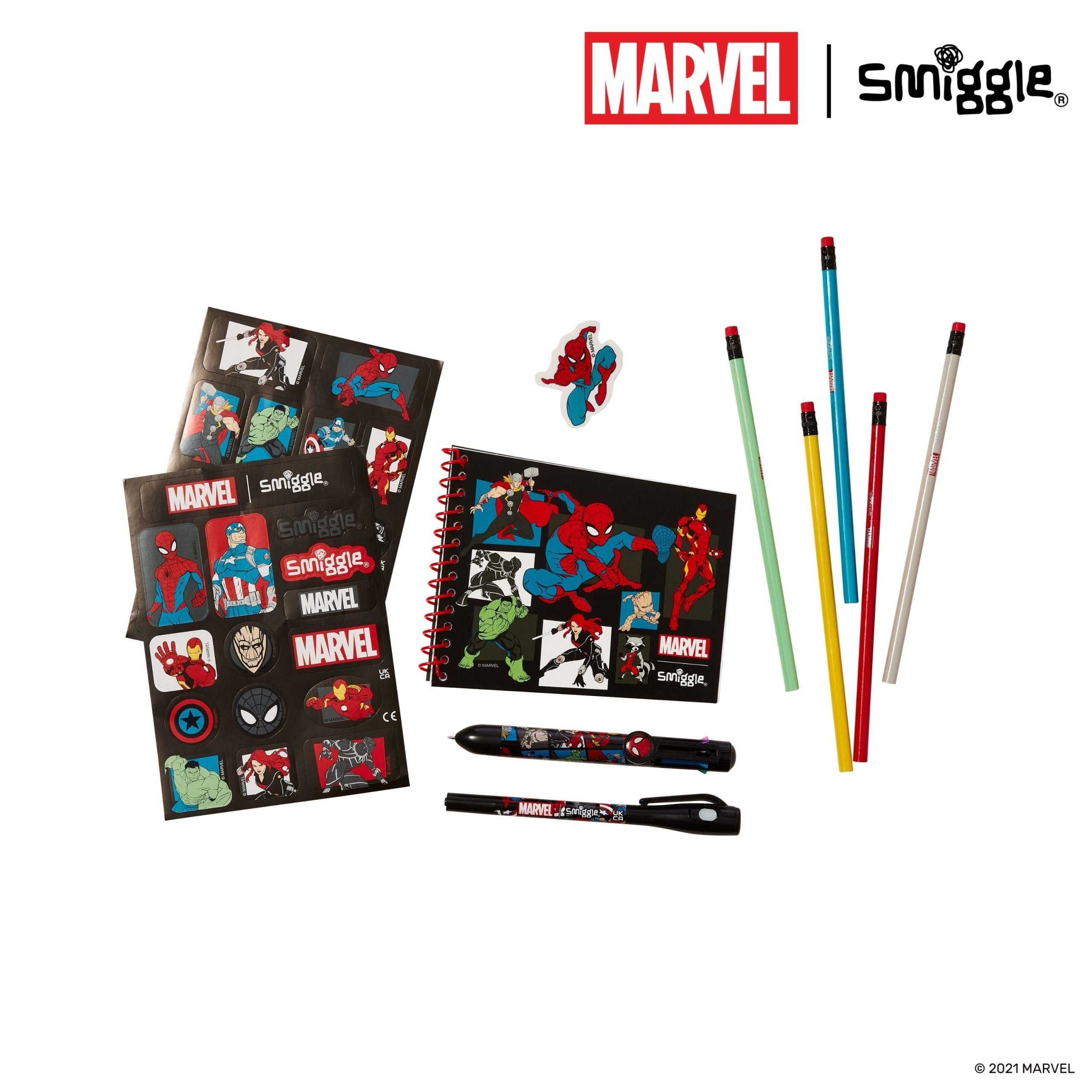 Smiggle - Marvel Writing Box Set