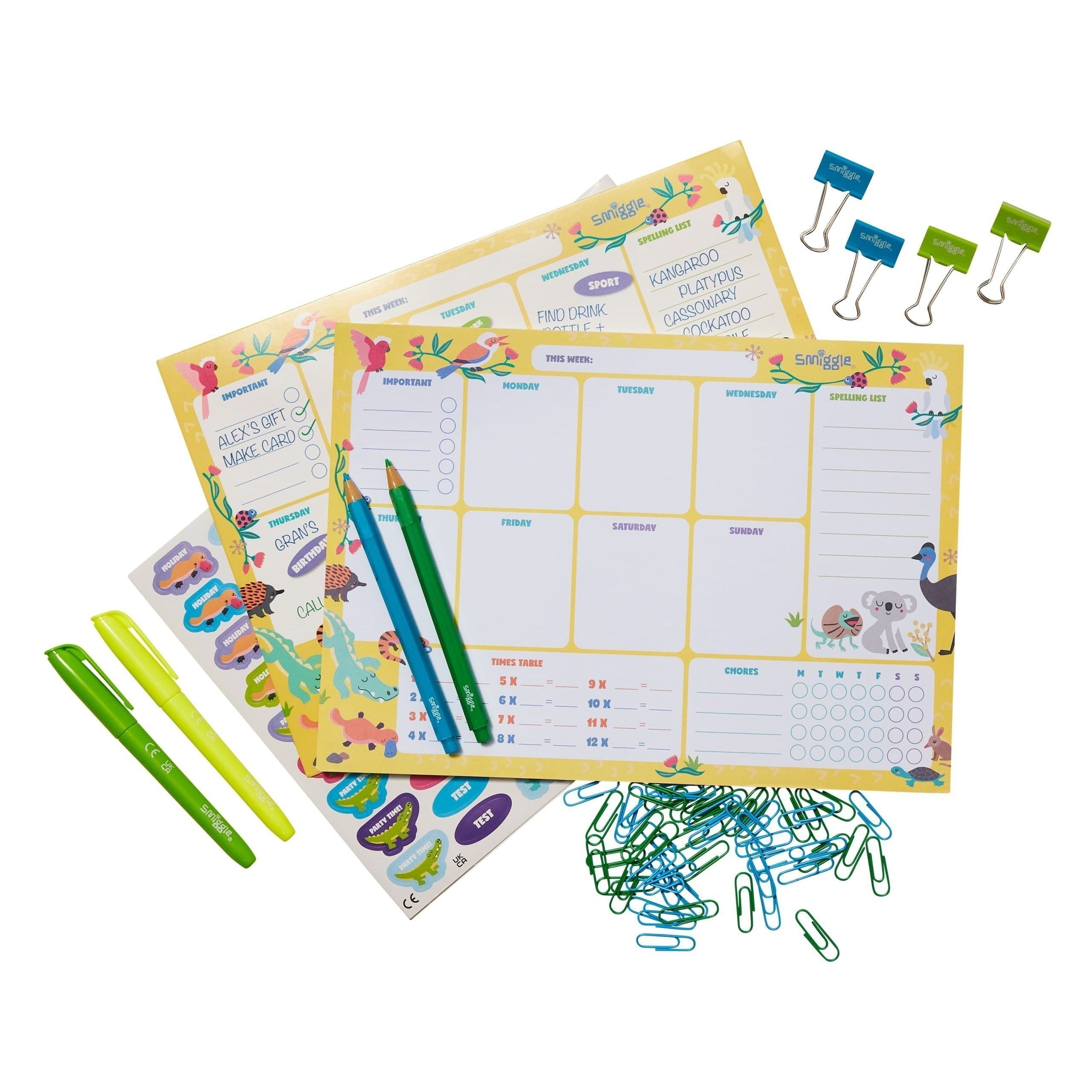 Smiggle - Desktop Stationery Set