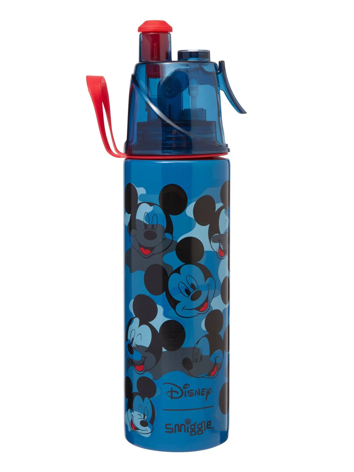 Smiggle - Mickey Mouse Water Spray 500ML Steel Water Bottle