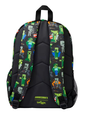 Smiggle - Minecraft 3-Piece School Bag Set