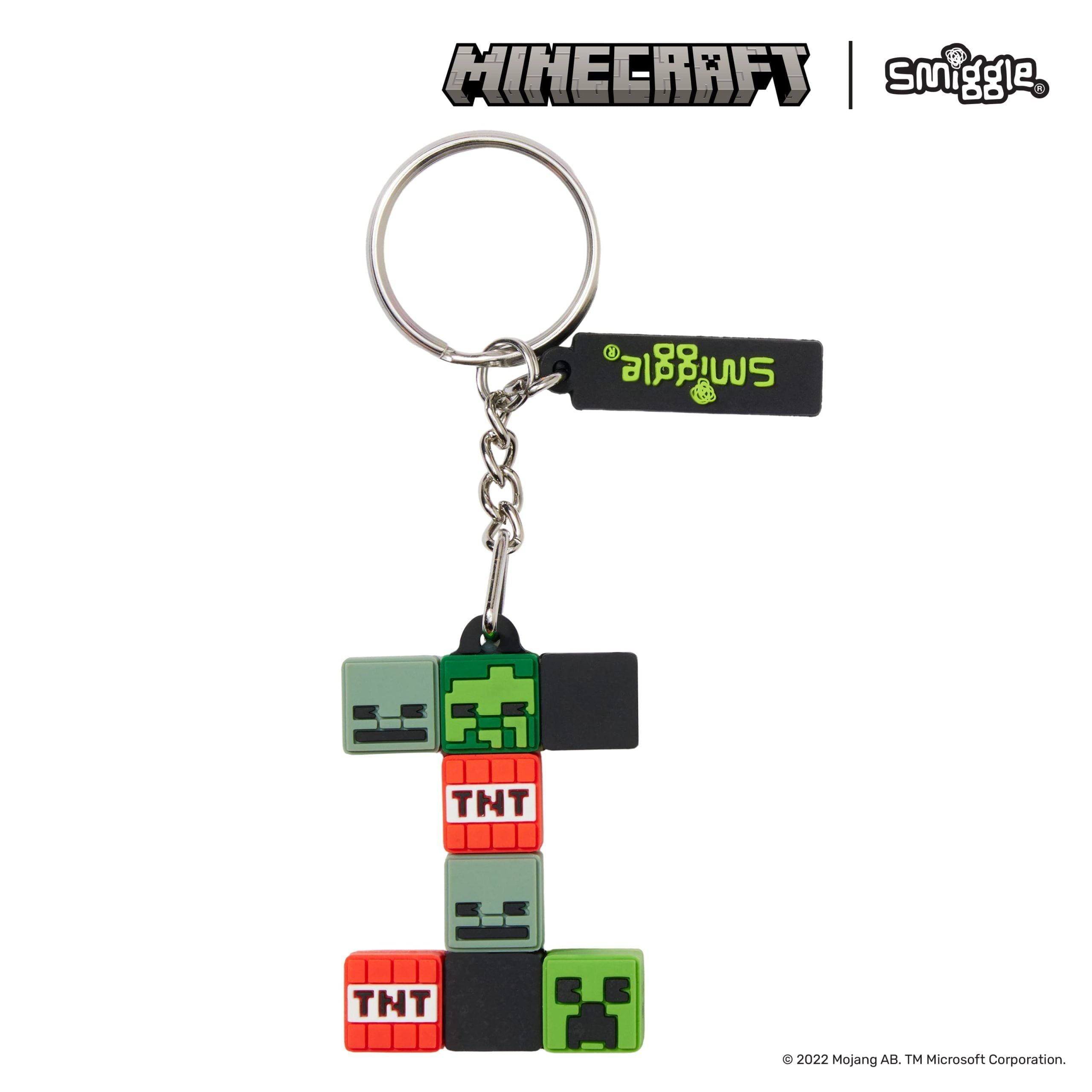 Smiggle - Minecraft Letter I Keychain
