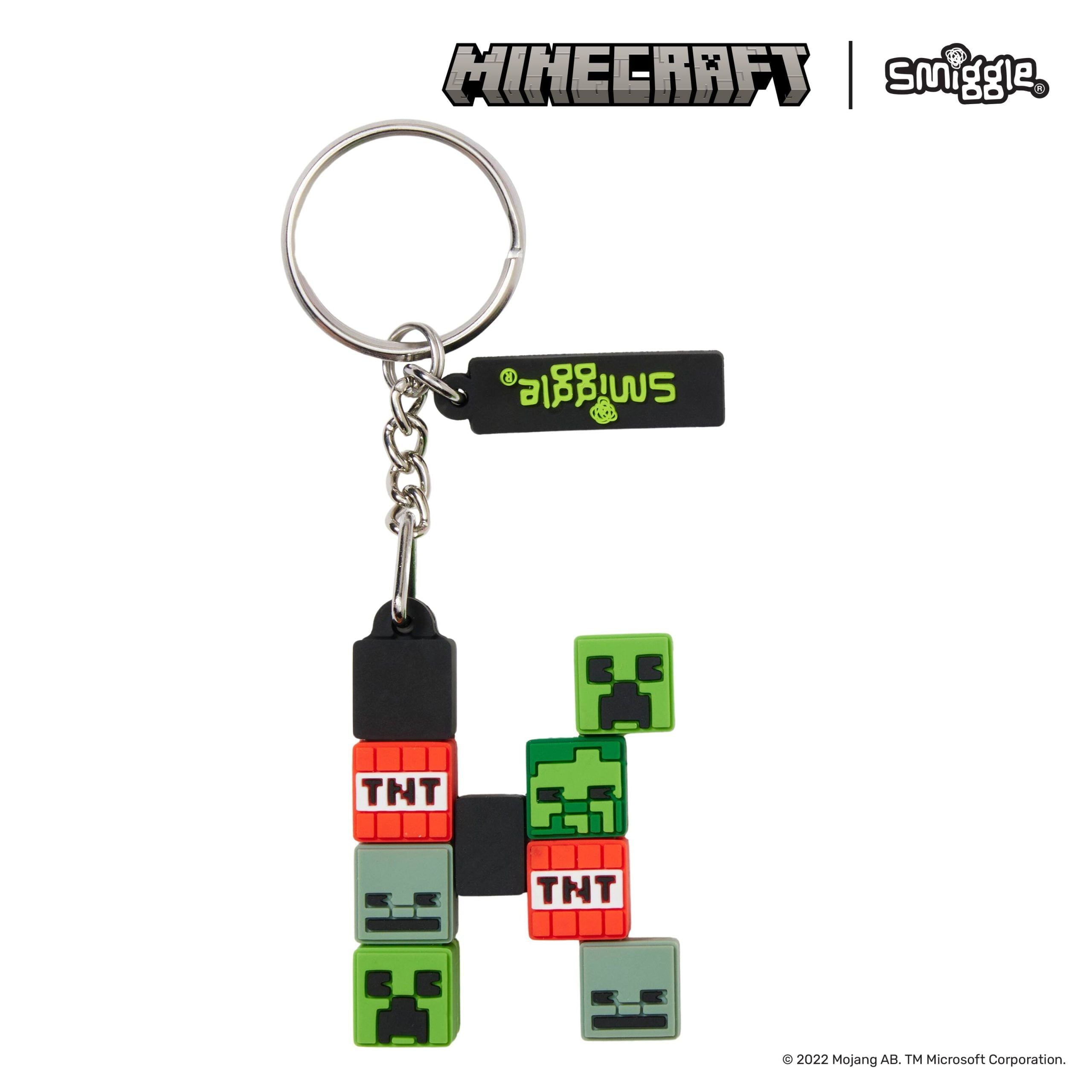 Smiggle - Minecraft Letter K Keychain