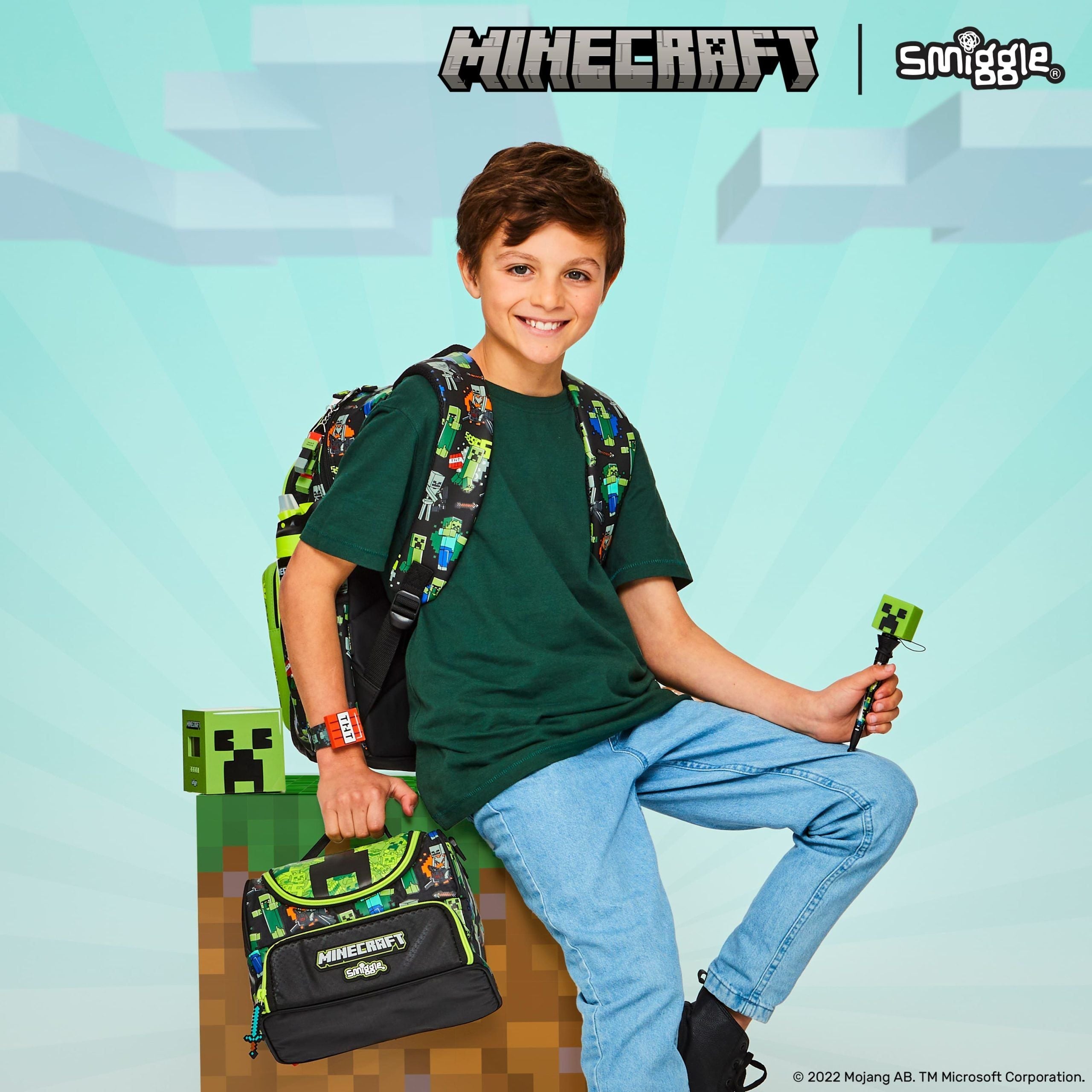 Smiggle - Minecraft Novelty Ballpoint Pen