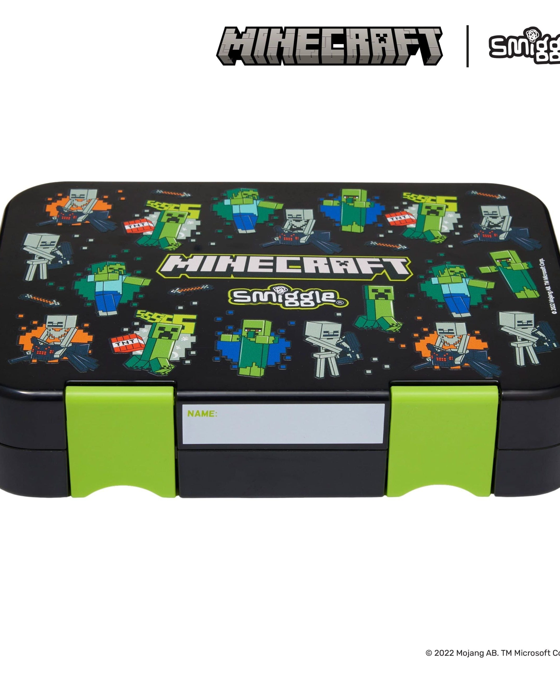 Smiggle - Minecraft Medium Size Bento Lunch Box