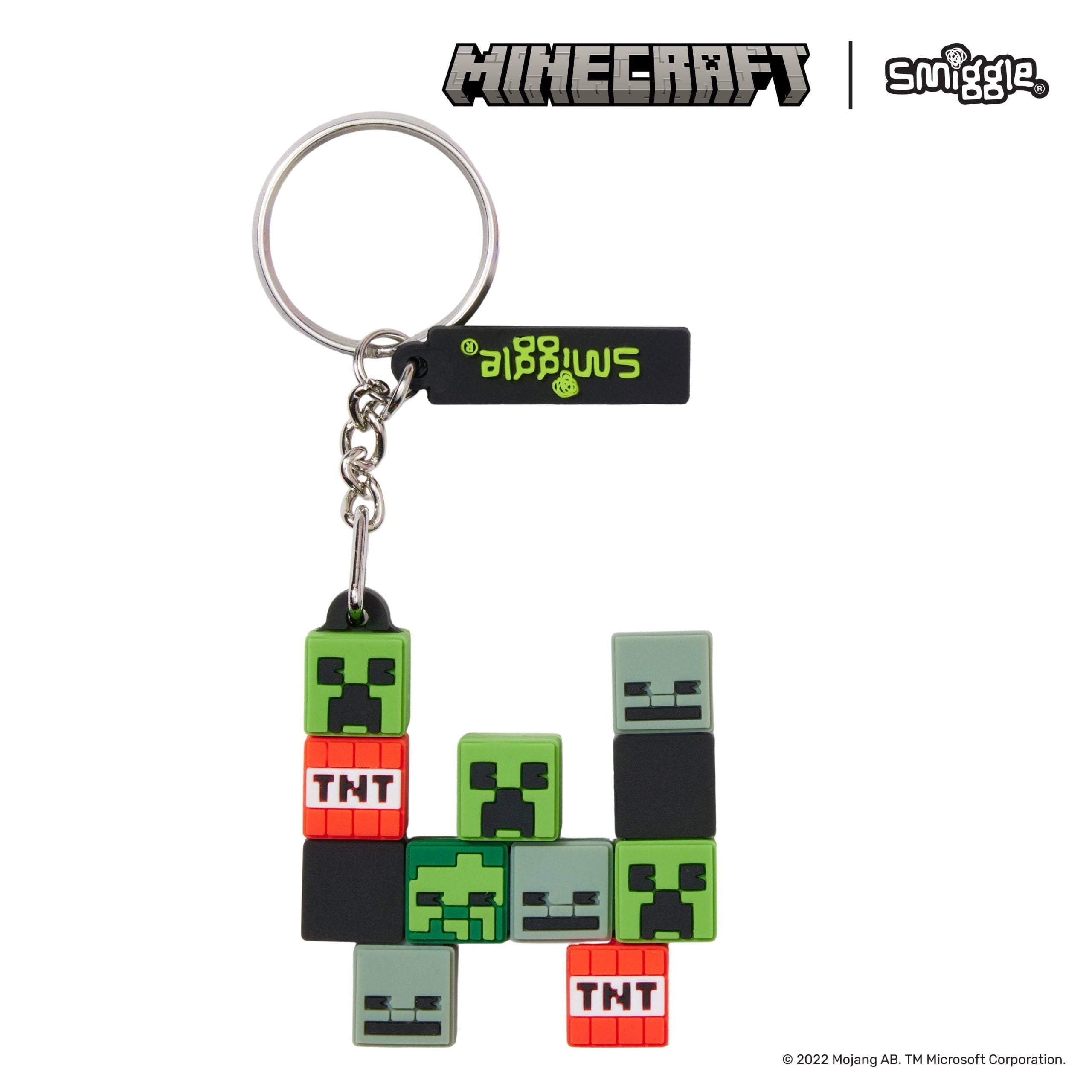 Smiggle - Minecraft Letter W Keychain