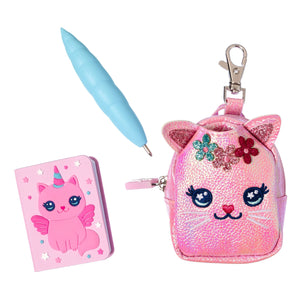 Smiggle - Mini Pen, Keychain and Notepad