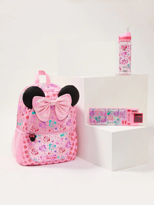 Smiggle - Minnie Mouse 3-Piece School Bag Set