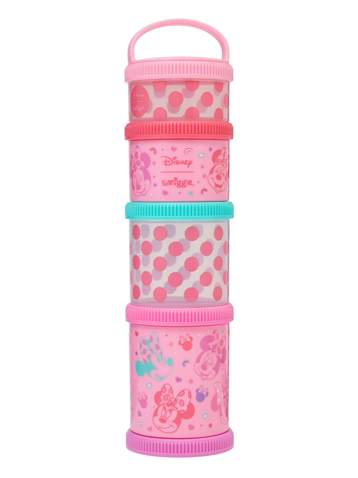 Smiggle - Minnie Mouse 4-Piece Snack Boxes