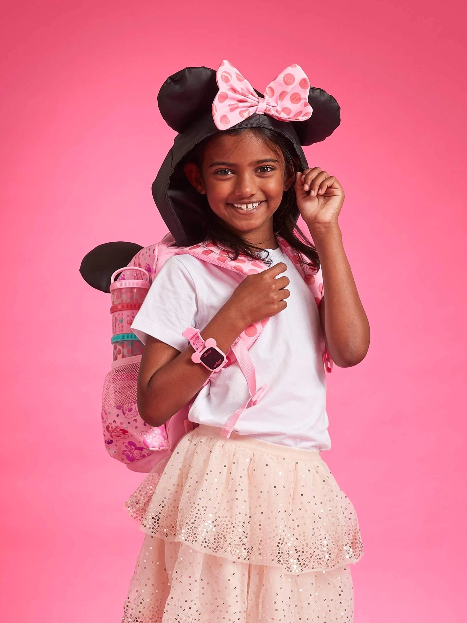 Smiggle - Minnie Mouse 4 Piece Junior School Bag Set