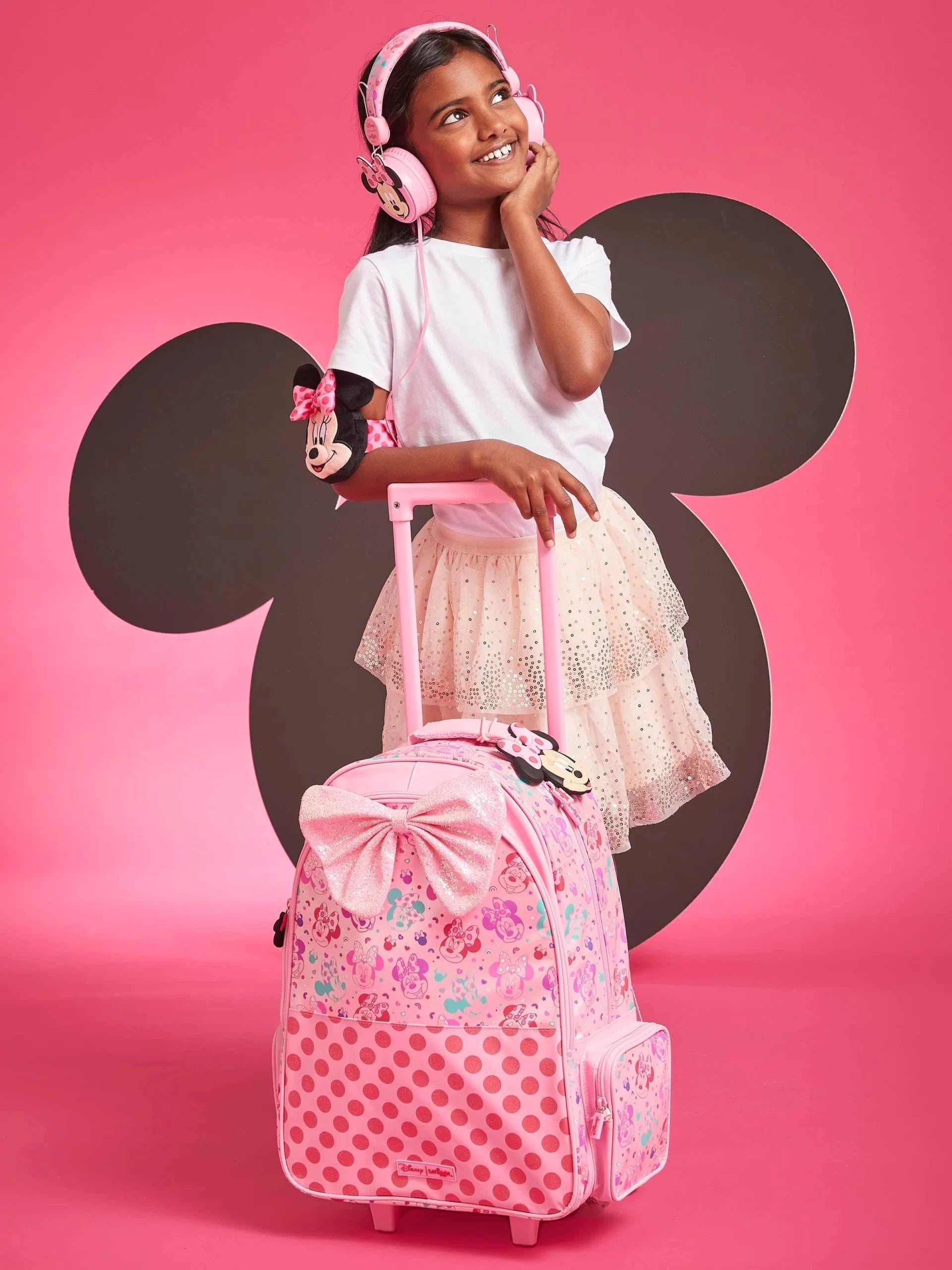Smiggle - Minnie Mouse Wired Over-Ear Headphones