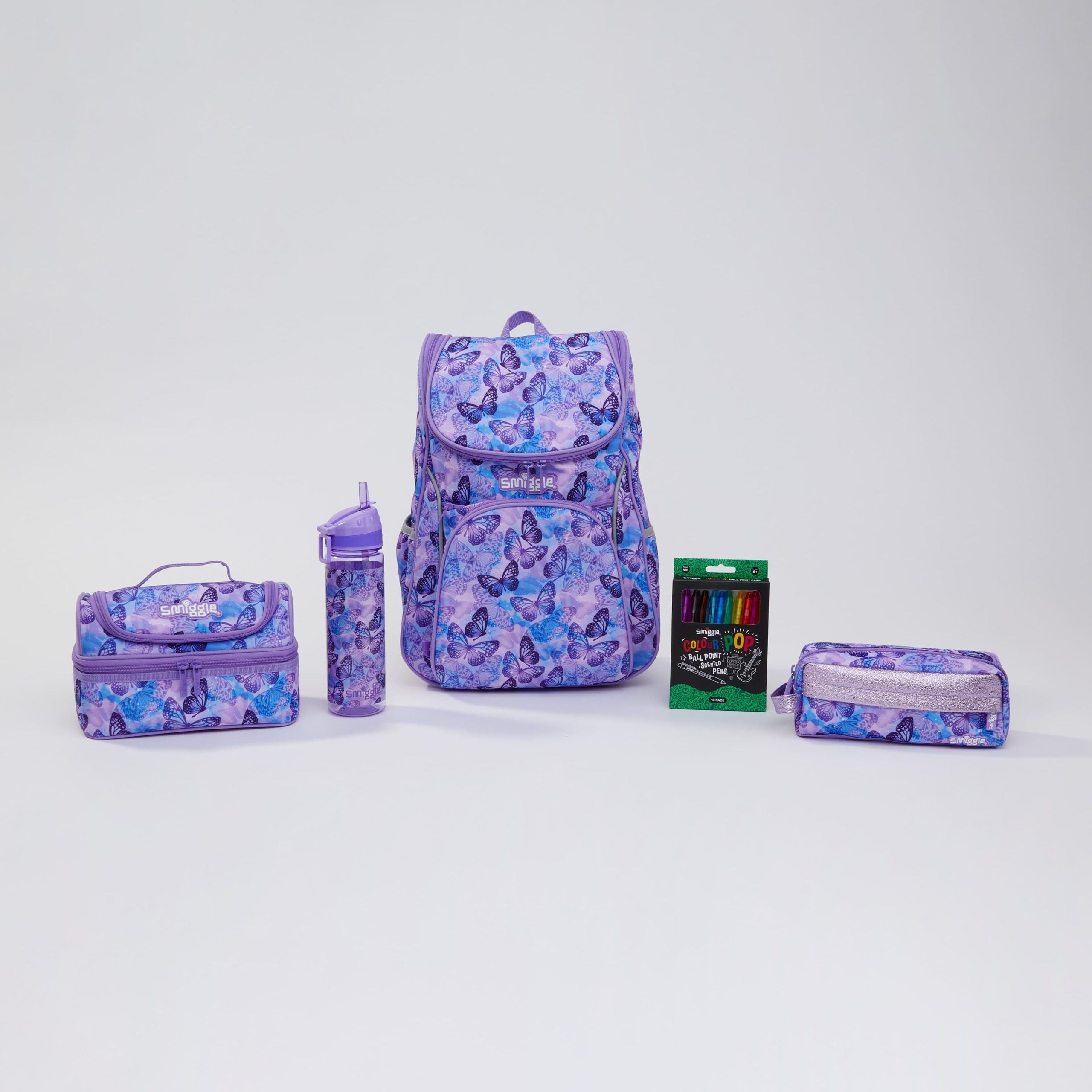 Smiggle - Mirage 5 Piece School Bag Set
