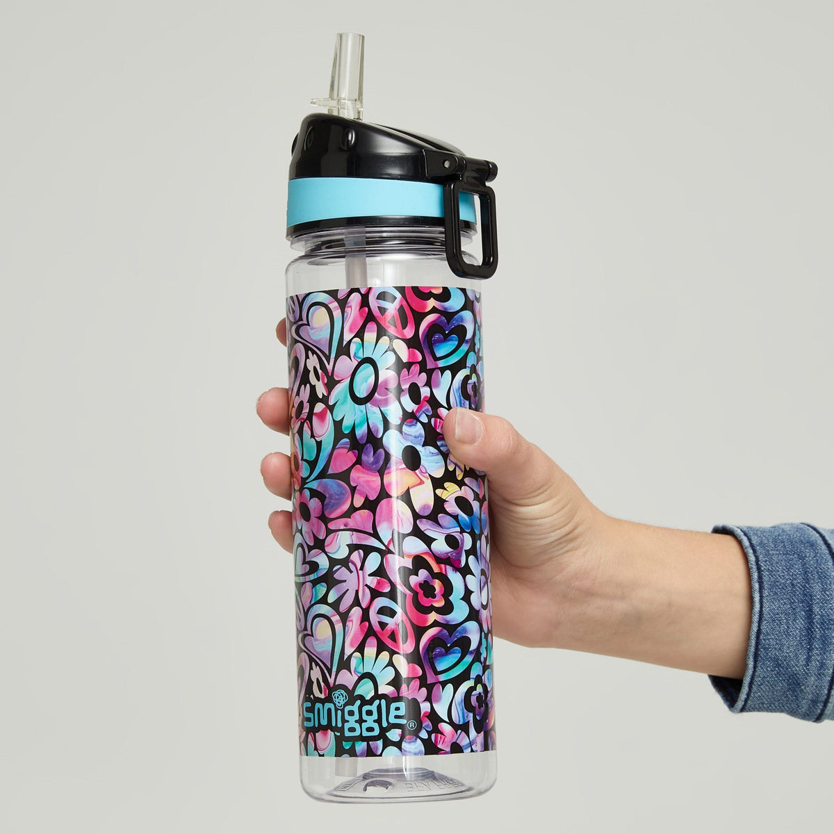 Smiggle - Mirage Straw BPA-Free 650 ML Drink Bottle
