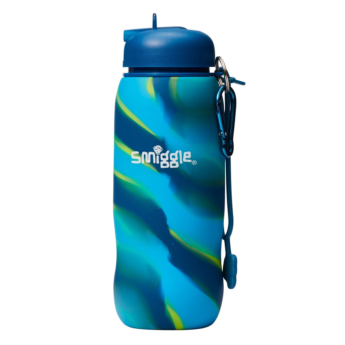 Smiggle - Mirage Silicone Foldable 630 ML BPA-Free Water Bottle