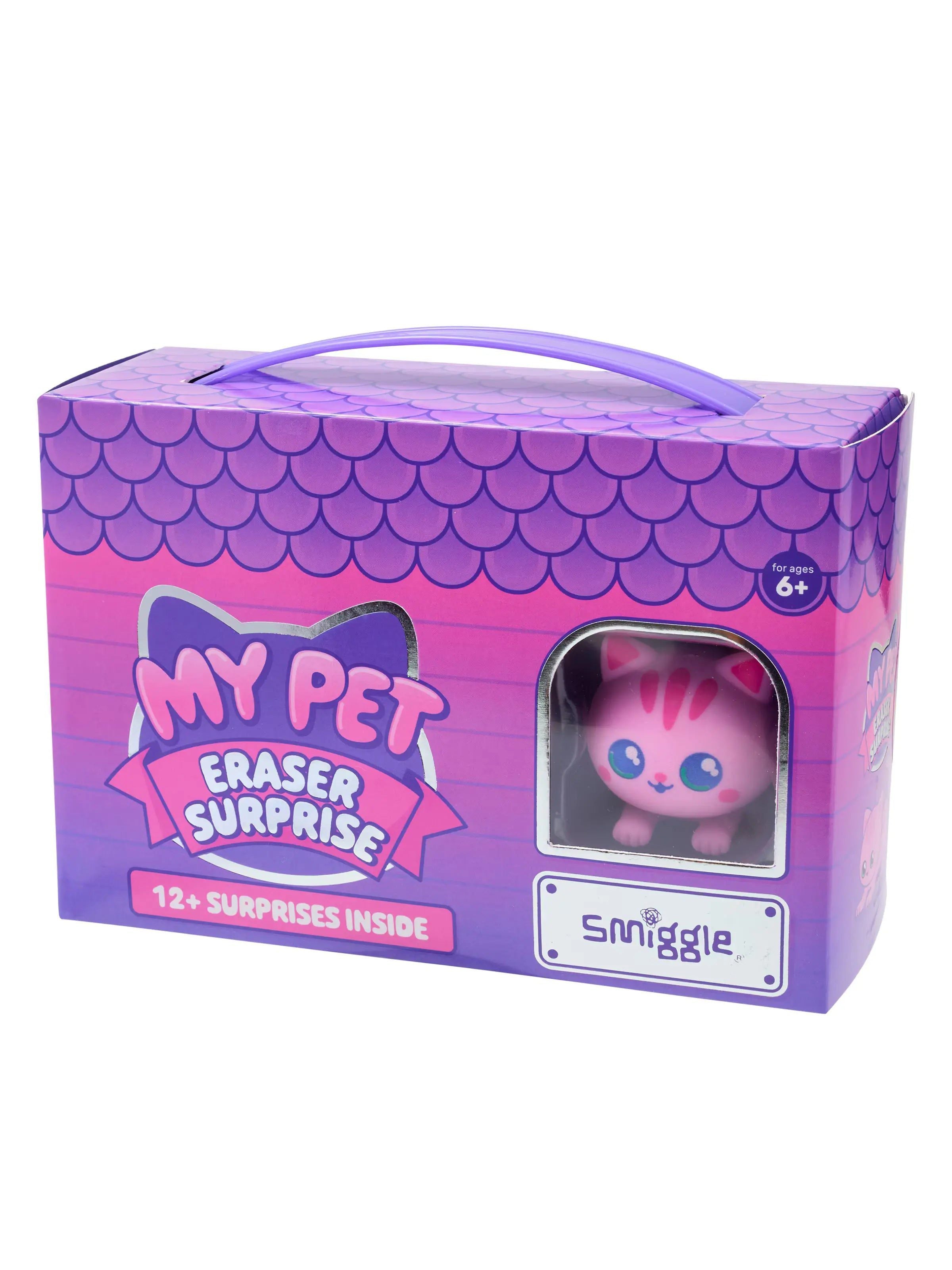 Smiggle - My Pet Surprise Scented Eraser Set