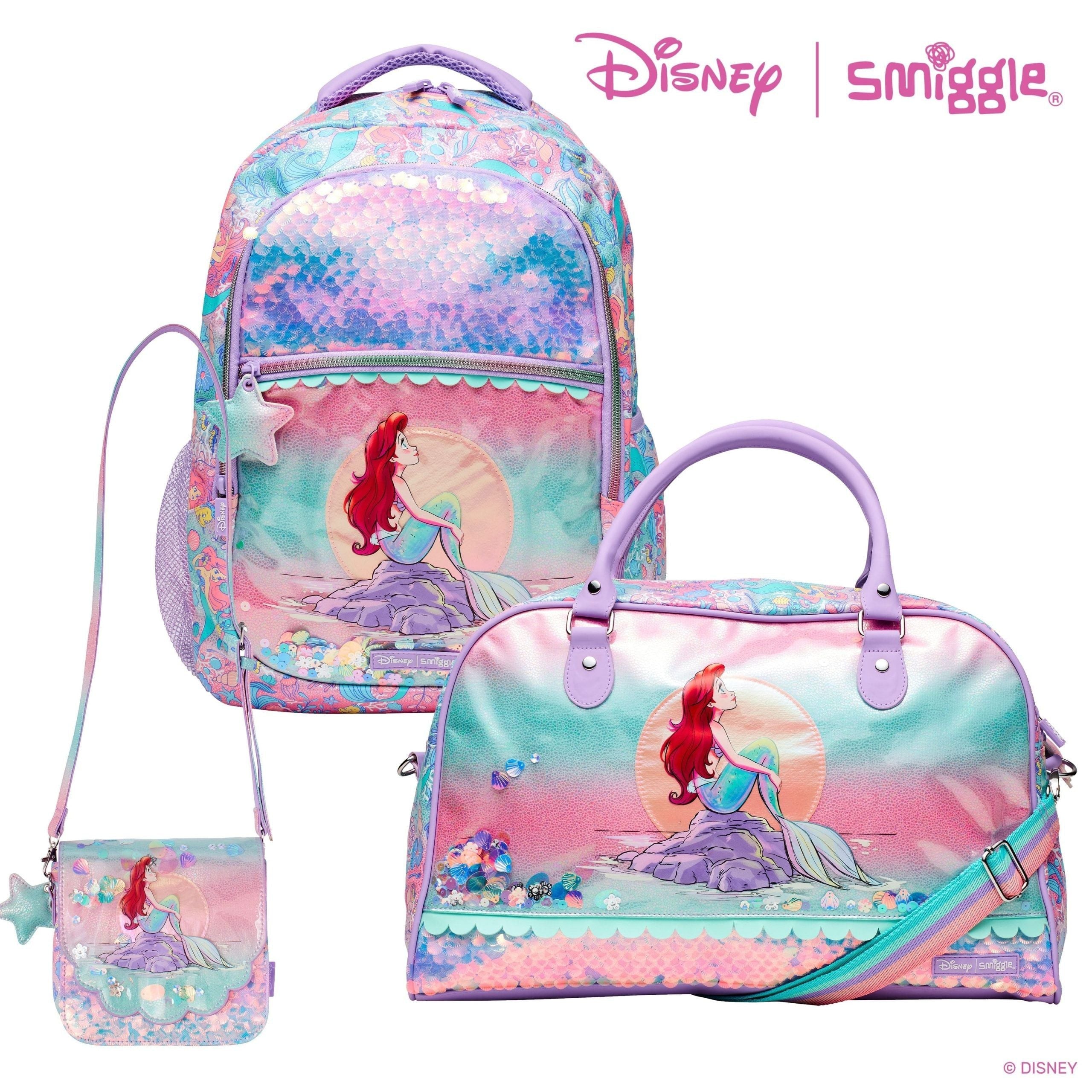 Smiggle - School Bag Set - Disney Princess Bag Pack
