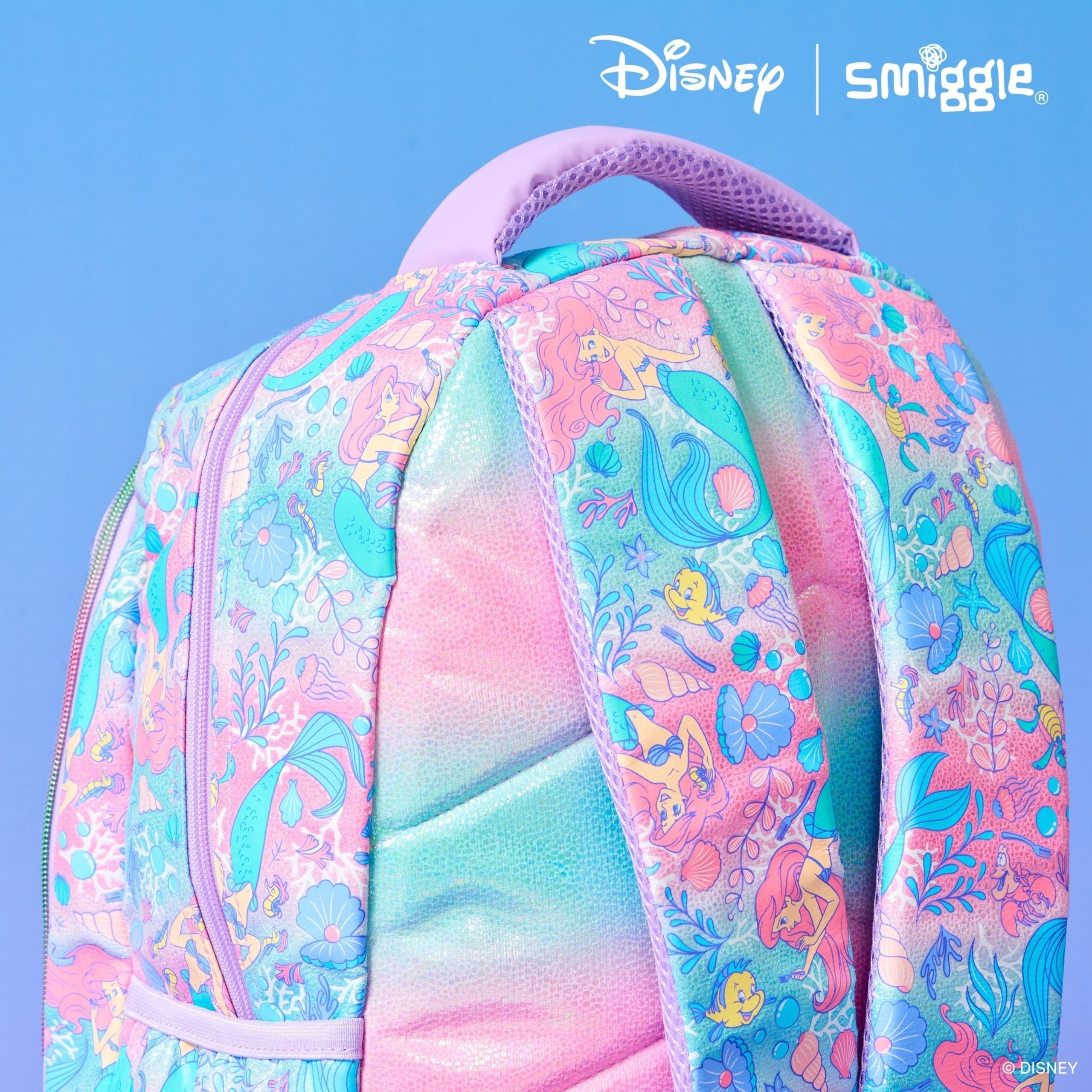 Smiggle - School Bag Set - Disney Princess Bag Pack