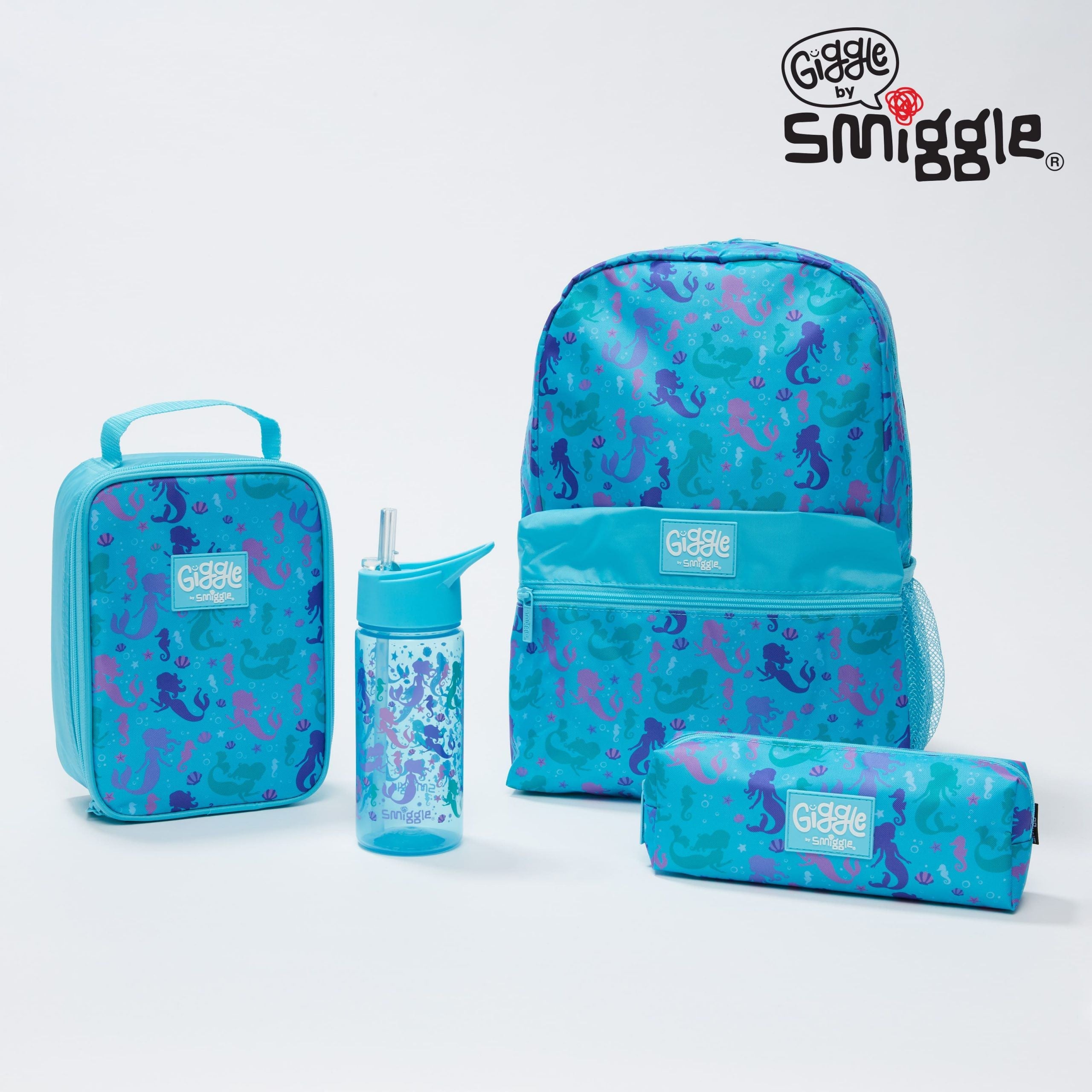 Smiggle - School Bag Set - Giggle By Smiggle 4 Piece Pack