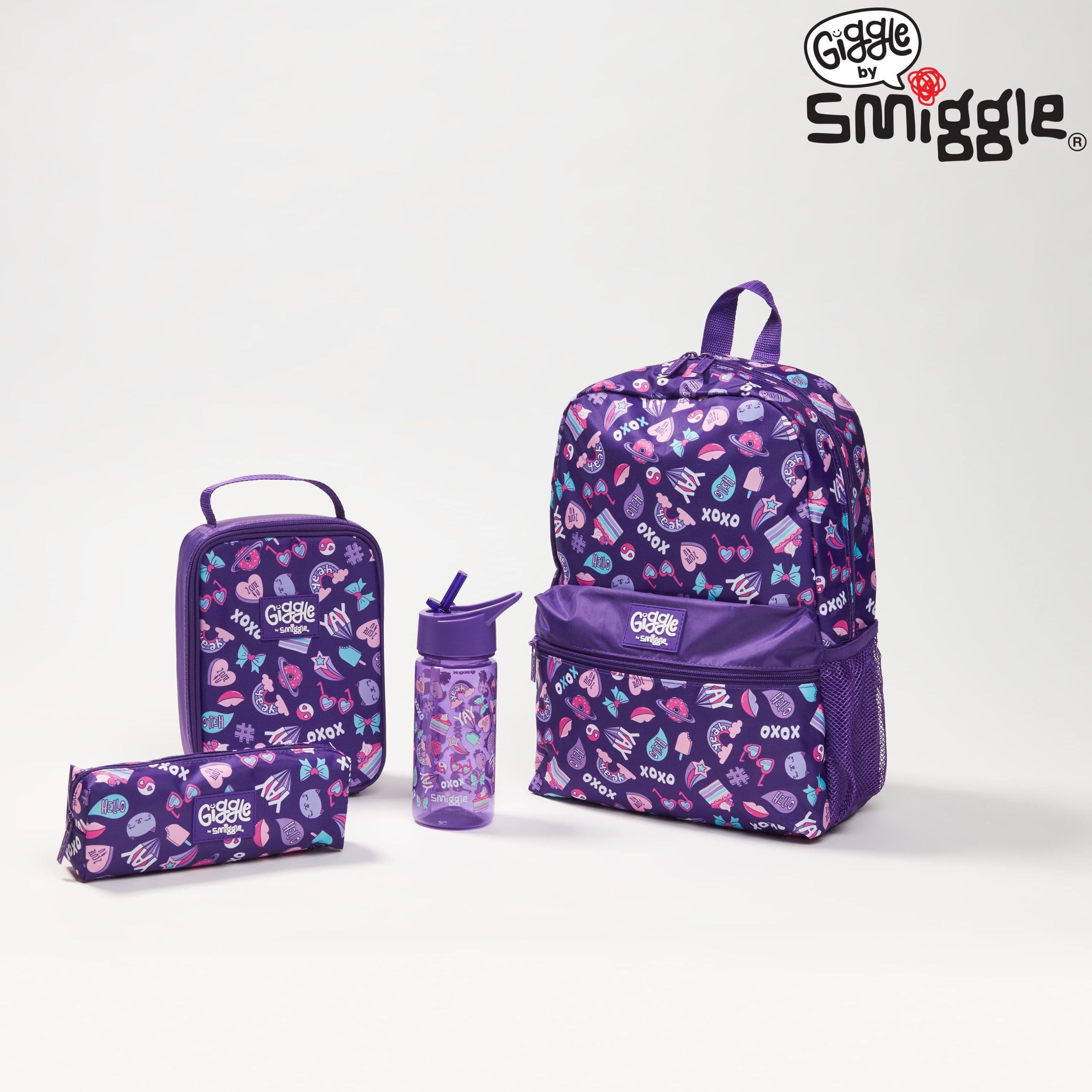 Smiggle - School Bag Set - Giggle By Smiggle School Pack