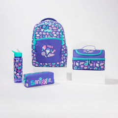 Smiggle - School Bag Set - Neat Purple School Pack