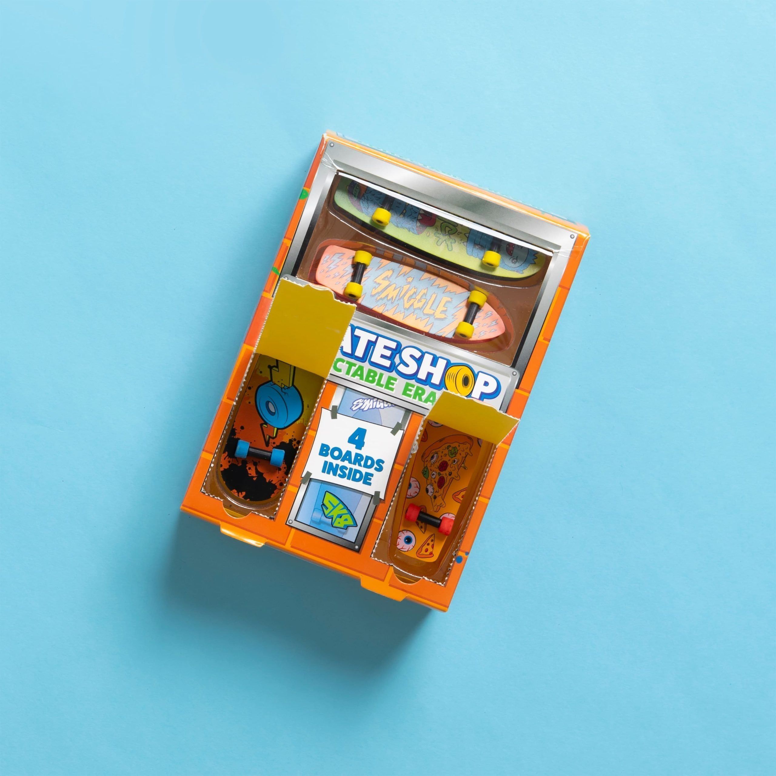 Smiggle - Fingerboard Surprise Eraser Pack