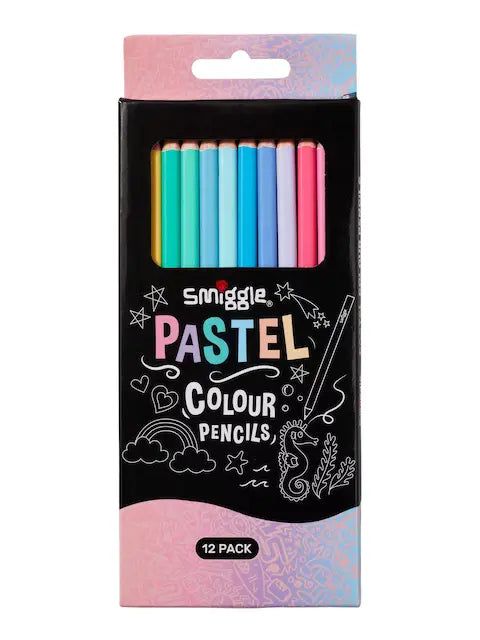 Smiggle - Pastel Pencil Pack X12